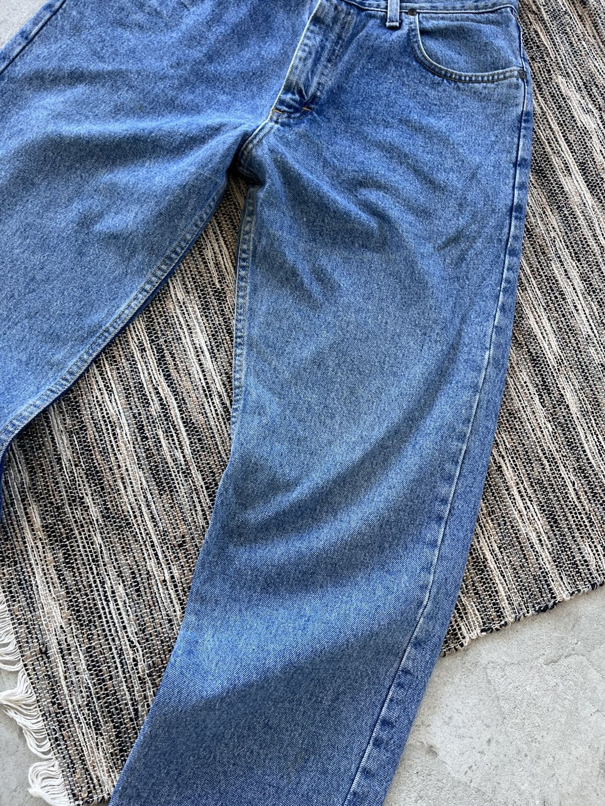 Lee Vintage Lee Blue Denim Jeans Workwear Classic Fit 34/32 Y2K Size US 34 / EU 50 - 6 Thumbnail