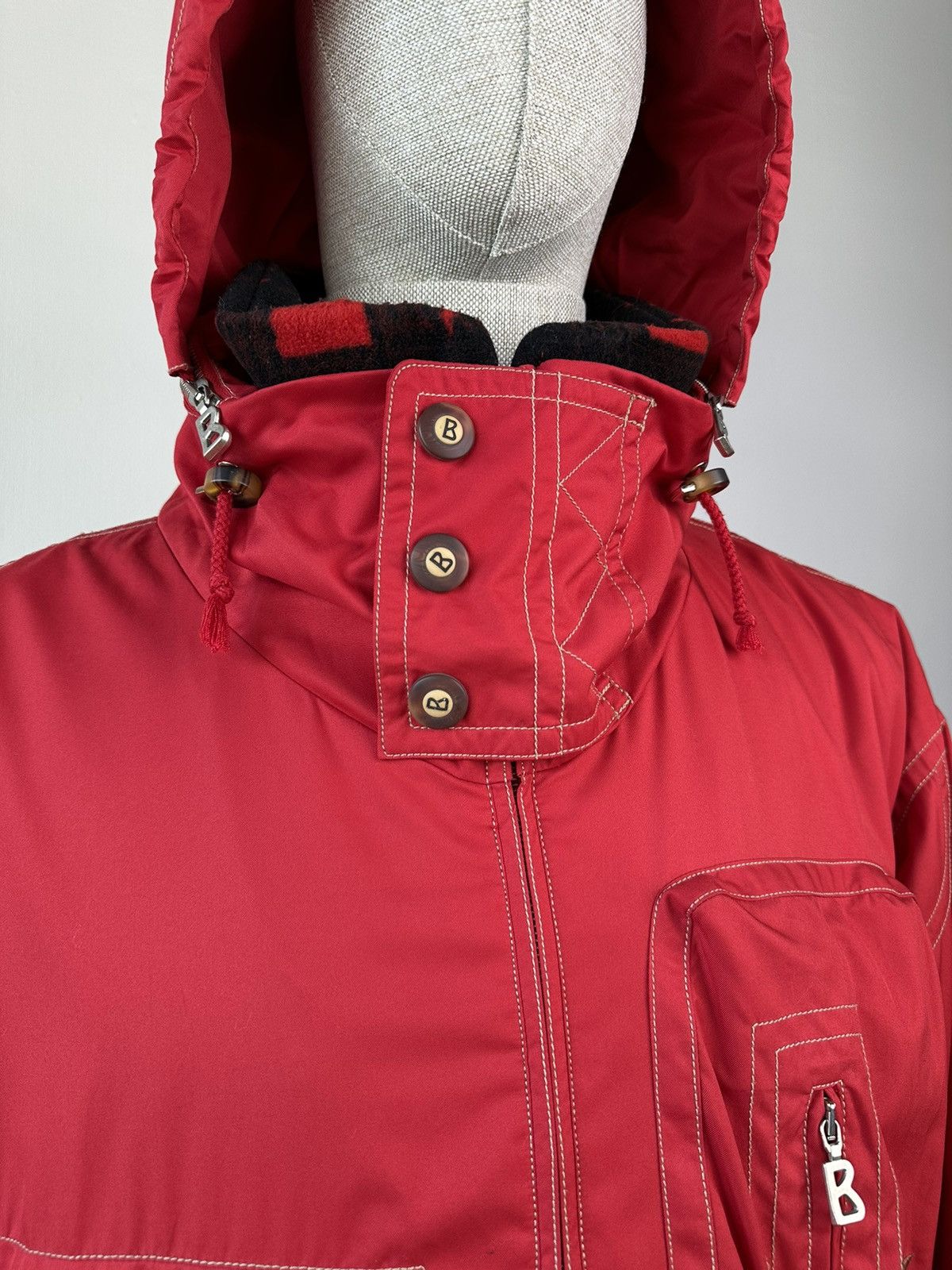 Bogner Vintage 80s BOGNER Polar Star Tracking Equipment Ski Jacket Size US S / EU 44-46 / 1 - 8 Thumbnail