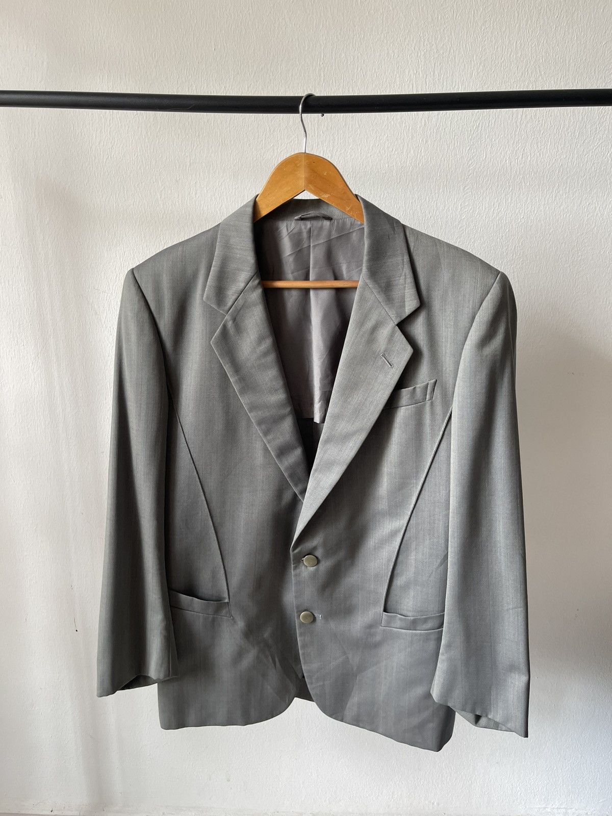 Thierry Mugler 80s Thierry Mugler Paris Two Button #96 Size US L / EU 52-54 / 3 - 2 Thumbnail