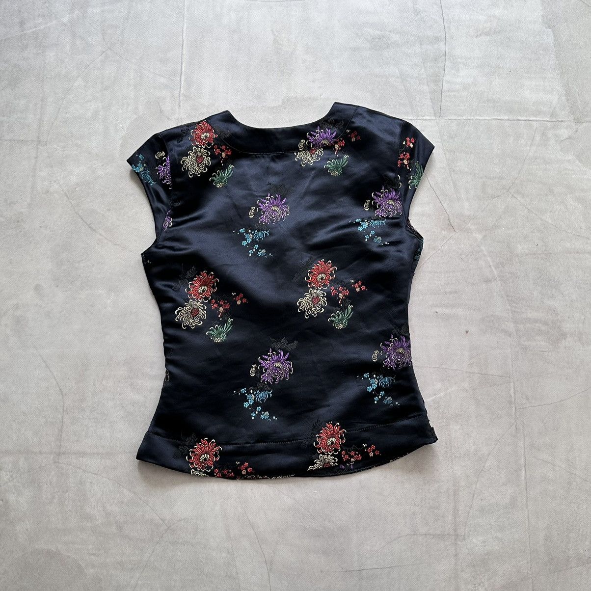 Hysteric Glamour × Undercover 00s Japan Floral Vintage Side Tank Top Hysteric Glamour Vibe Size S / US 4 / IT 40 - 12 Thumbnail