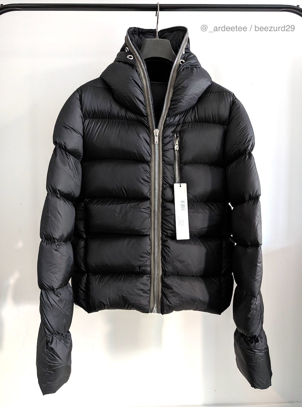 Rick Owens *NEW* GIMP DOWN PUFFER JACKET FW22 STROBE 48 Size US M / EU 48-50 / 2 - 8 Thumbnail