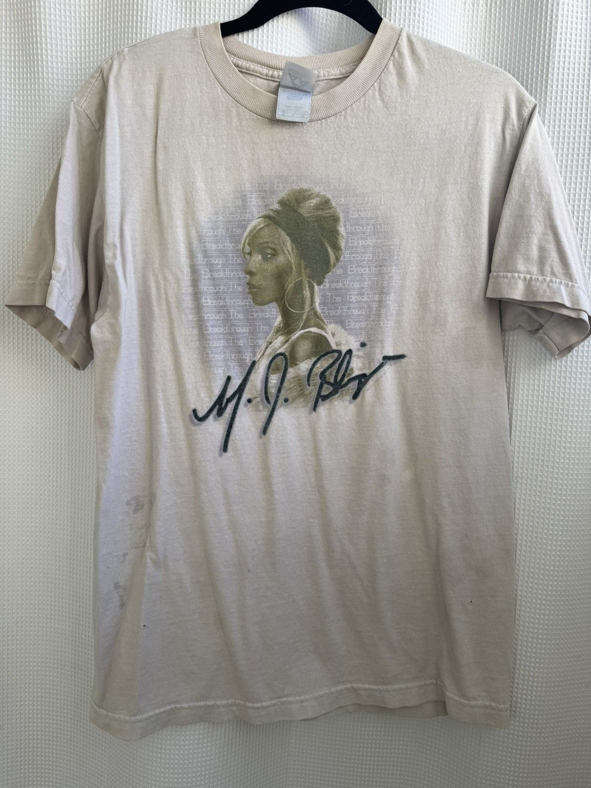 Vintage Vintage Mary J Blige Tshirt Size US M / EU 48-50 / 2 - 1 Thumbnail