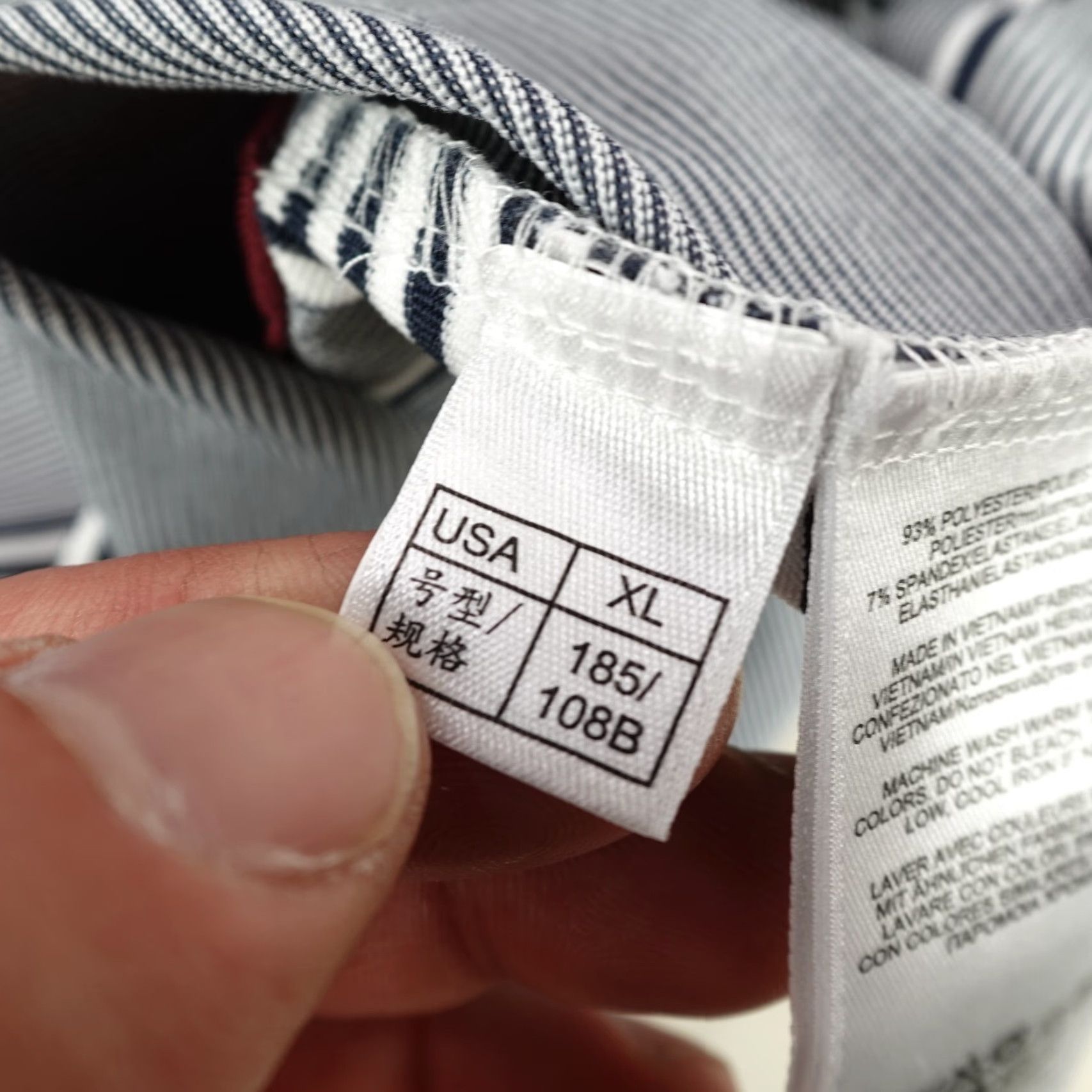 Brooks Brothers Brooks Brothers Polo Shirt Mens XL Gray Blue Stripes Performance Golf Flexible Size US XL / EU 56 / 4 - 6 Thumbnail