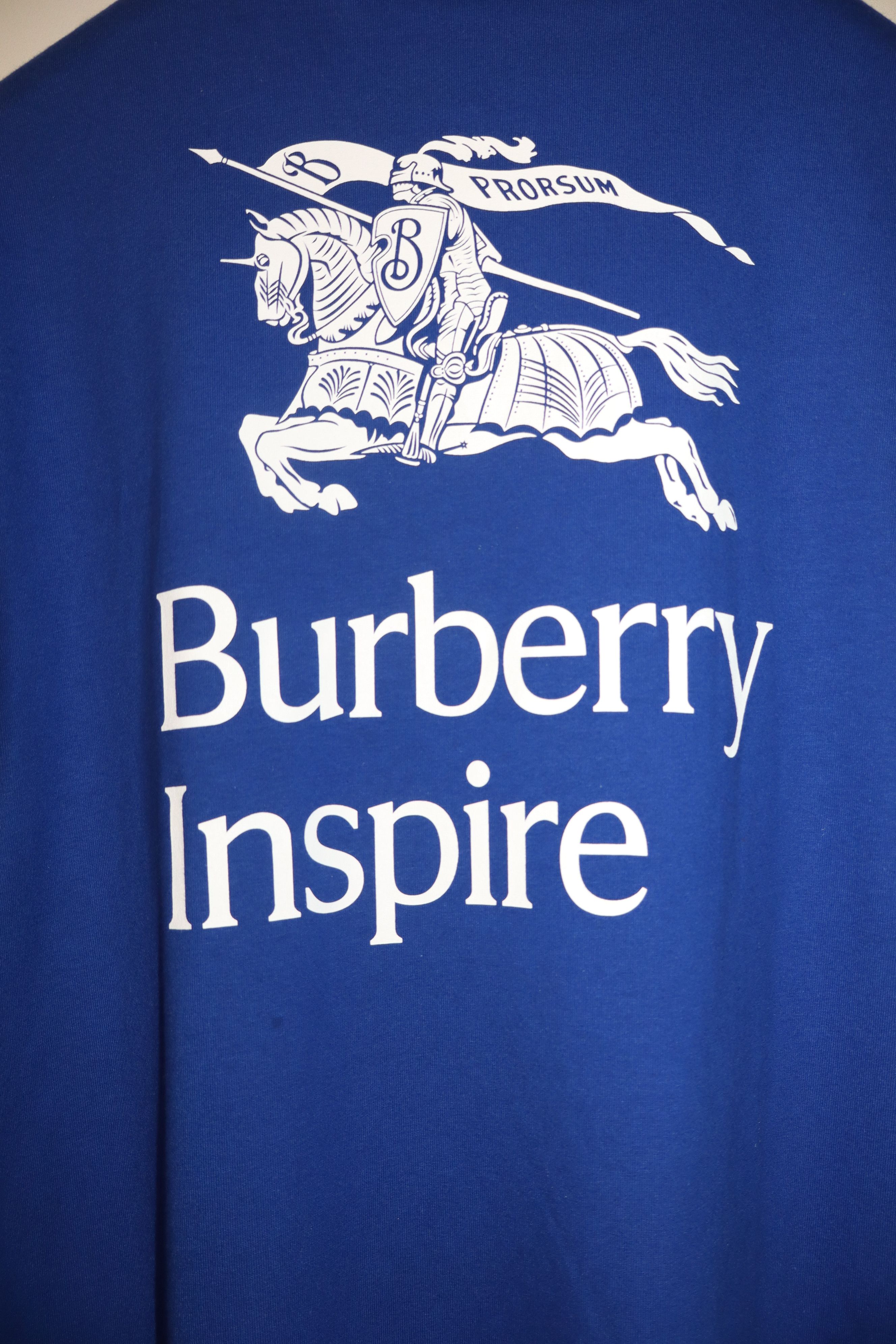 Burberry Burberry inspire logo t-shirt Size US M / EU 48-50 / 2 - 8 Thumbnail