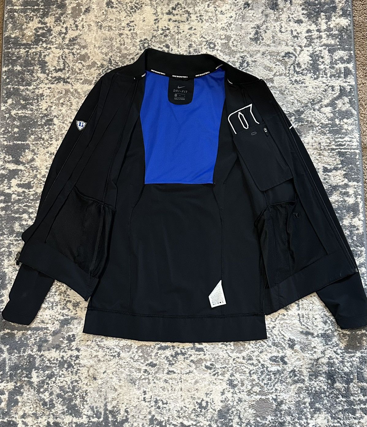 Nike Nike Dri-Fit Elite Duke University Full-Zip Light Jacket Size US M / EU 48-50 / 2 - 2 Thumbnail