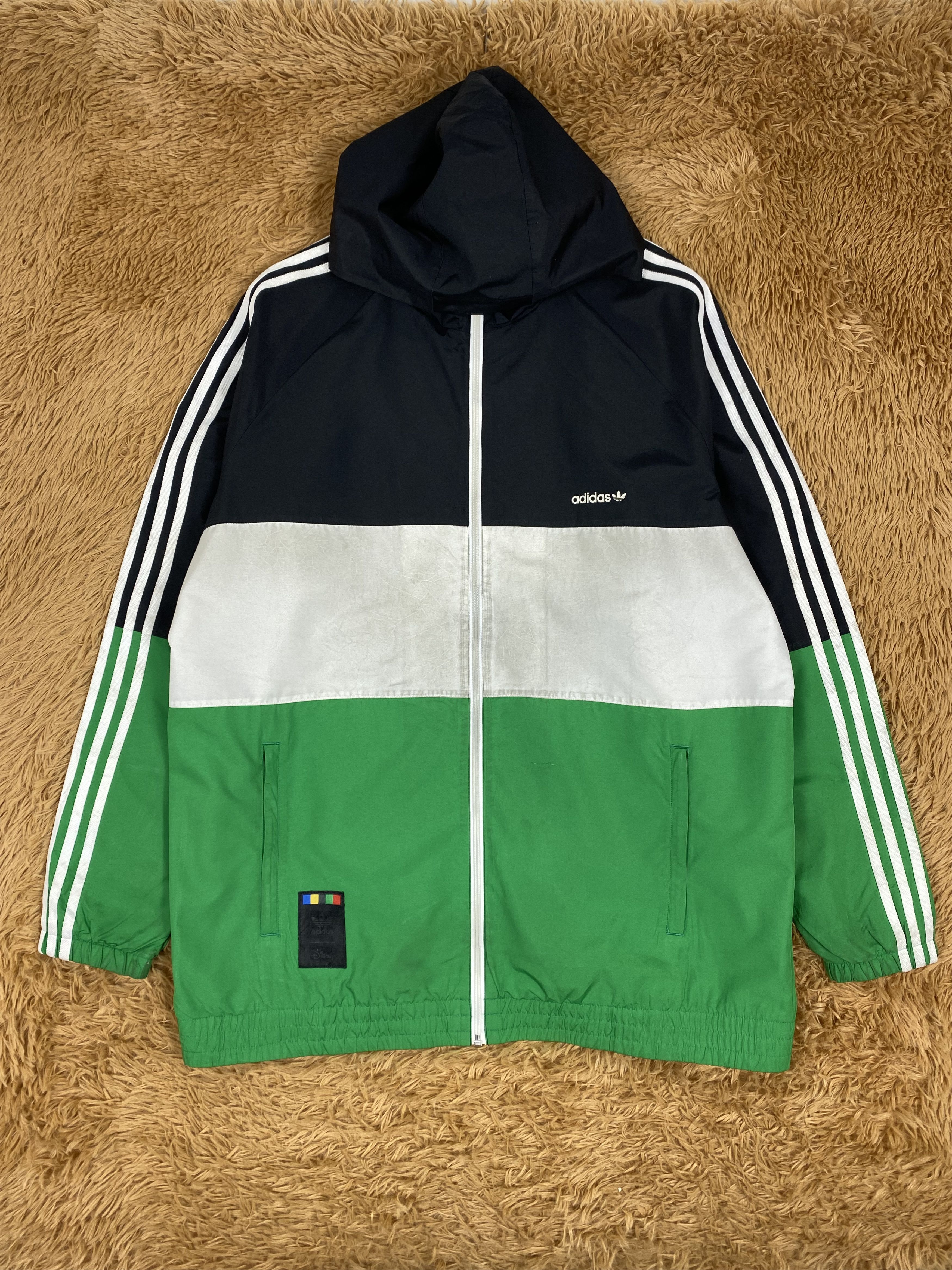 Adidas × Disney Vintage Adidas X Disney 3 Stripe Trefoil Jacket PJ2525 Size US L / EU 52-54 / 3 - 2 Thumbnail
