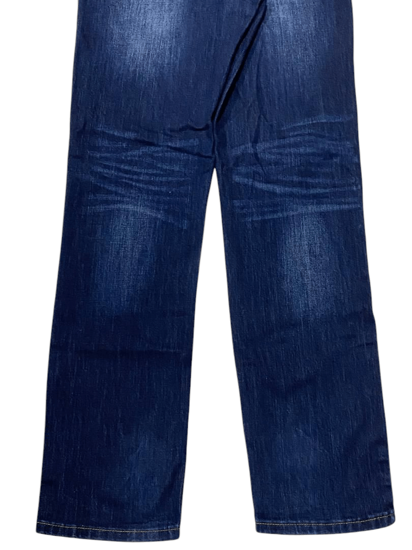 Japanese Brand Vintage Japanese Brand Indigo Washed Straight Jean Size US 31 - 6 Thumbnail