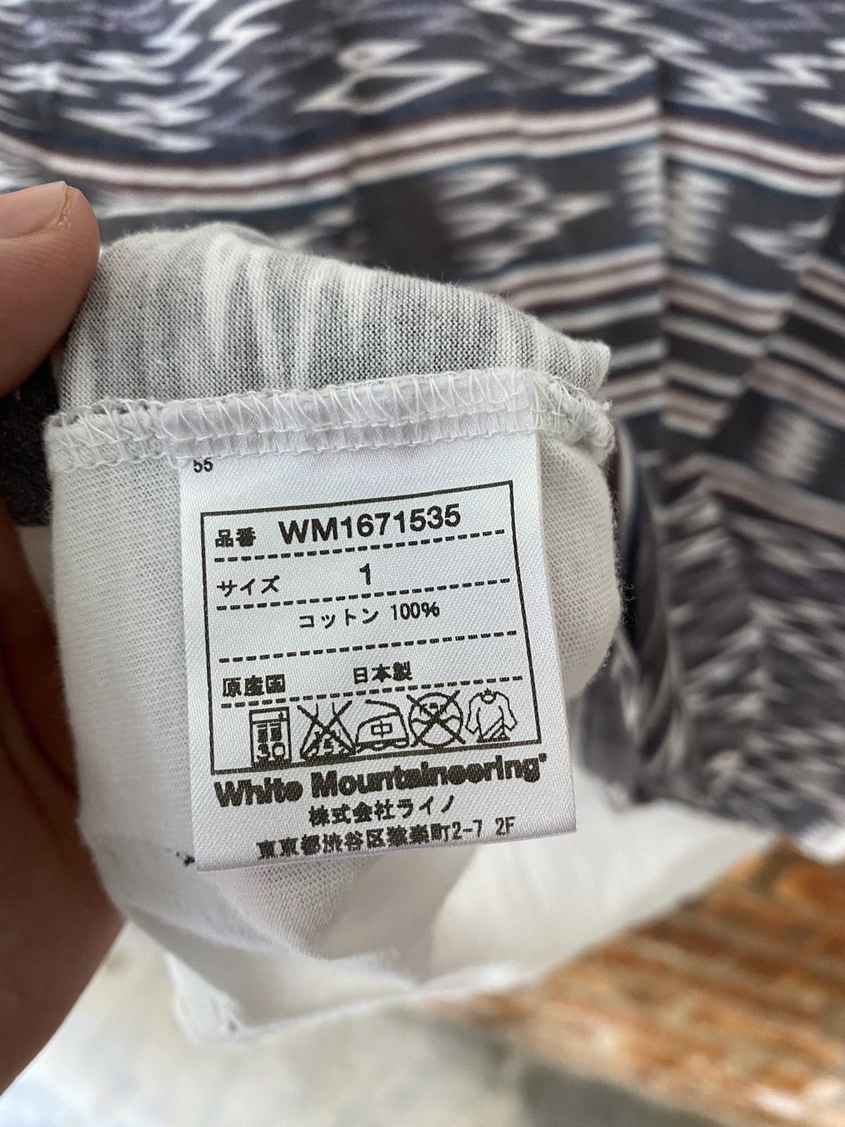 Diemme × White Mountaineering White Mountaineering X Pendleton native abstract tee Size US M / EU 48-50 / 2 - 10 Thumbnail