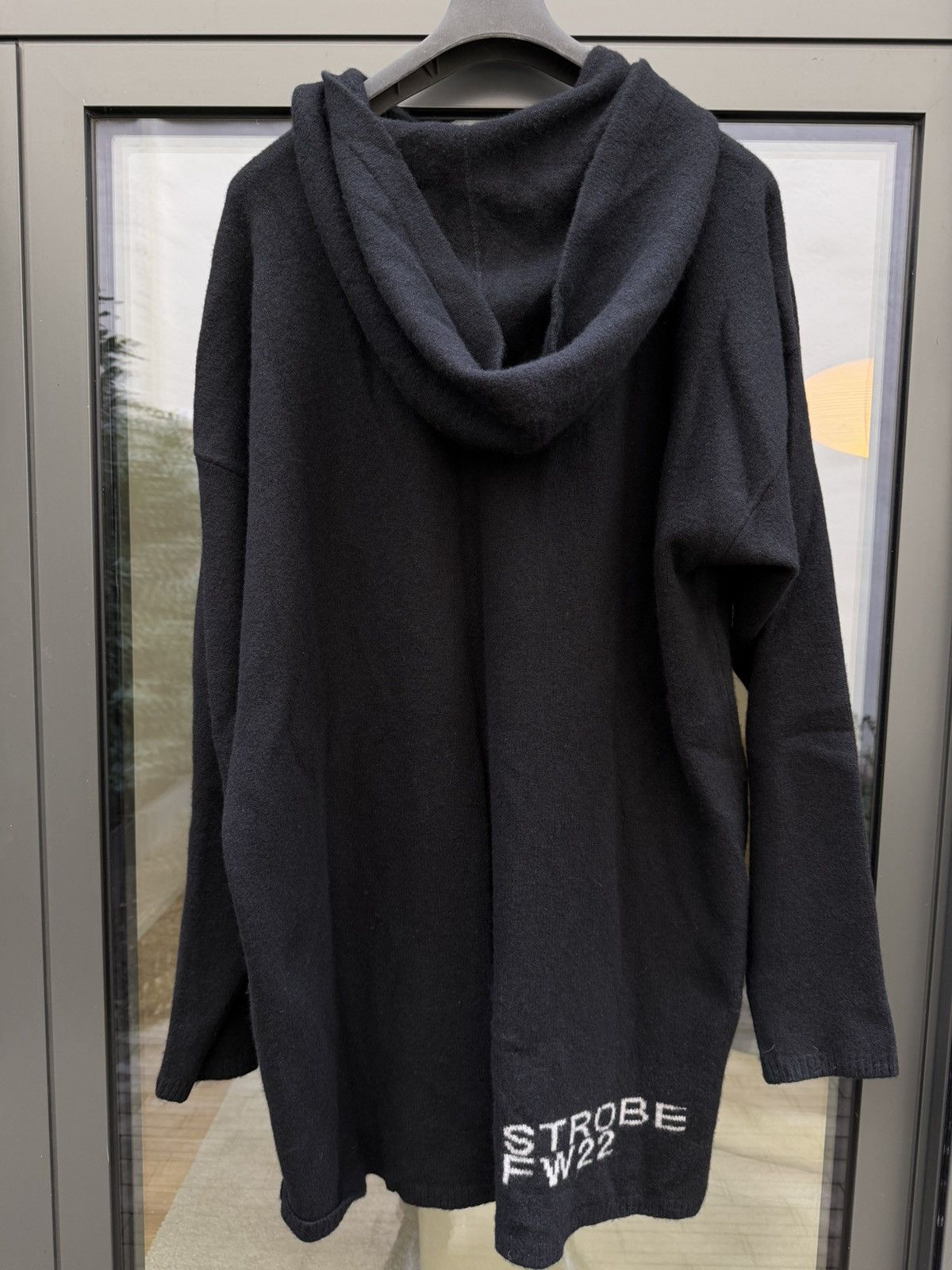Rick Owens FW22 Strobe Urinal Cashmere Hoodie sz L Size US L / EU 52-54 / 3 - 2 Thumbnail