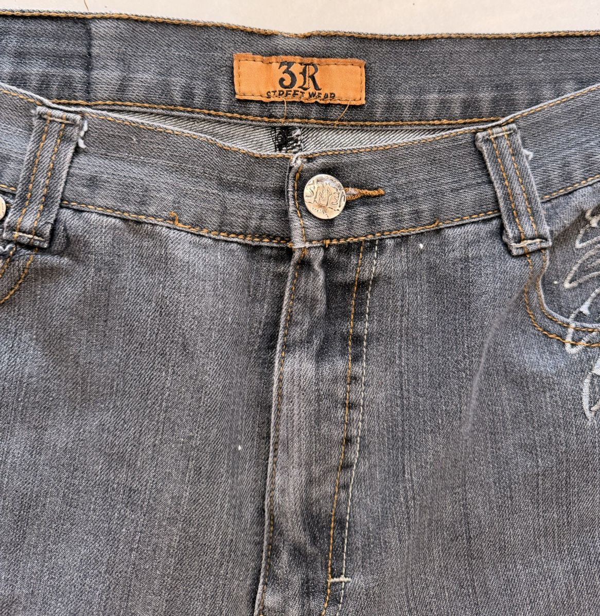 Other Baggy ‘Oblivion’ Embroidery Jeans Size US 38 / EU 54 - 5 Thumbnail