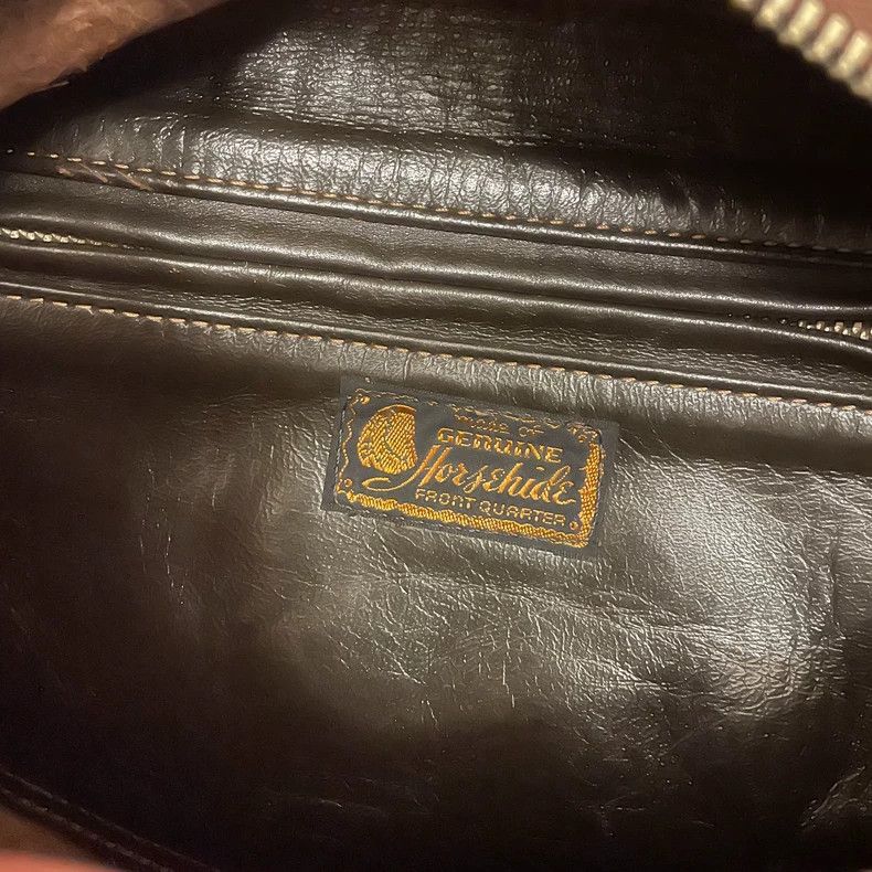 TOYS McCOY TOYS McCoy Nissan full horse leather motorbike bag USAF Size ONE SIZE - 4 Thumbnail