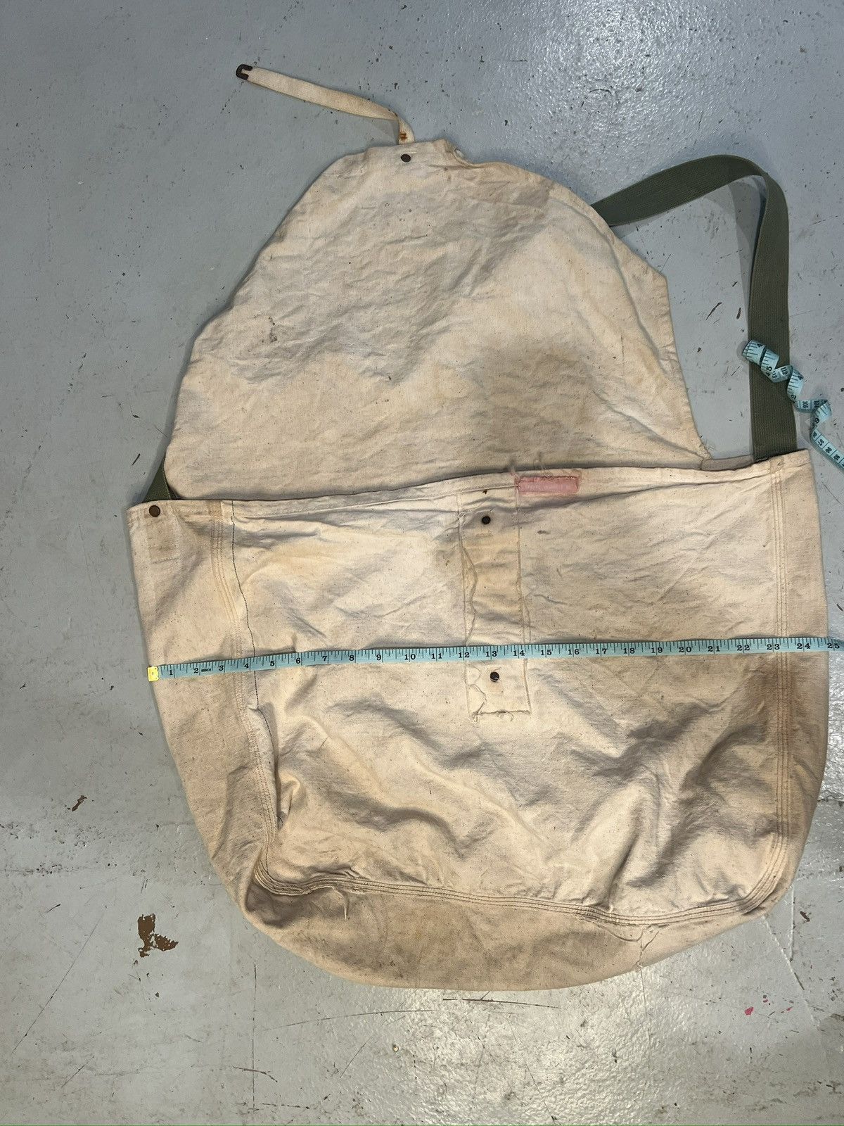 Vintage 1940s stenciled mail messenger bag hirsch weis Size ONE SIZE - 10 Thumbnail