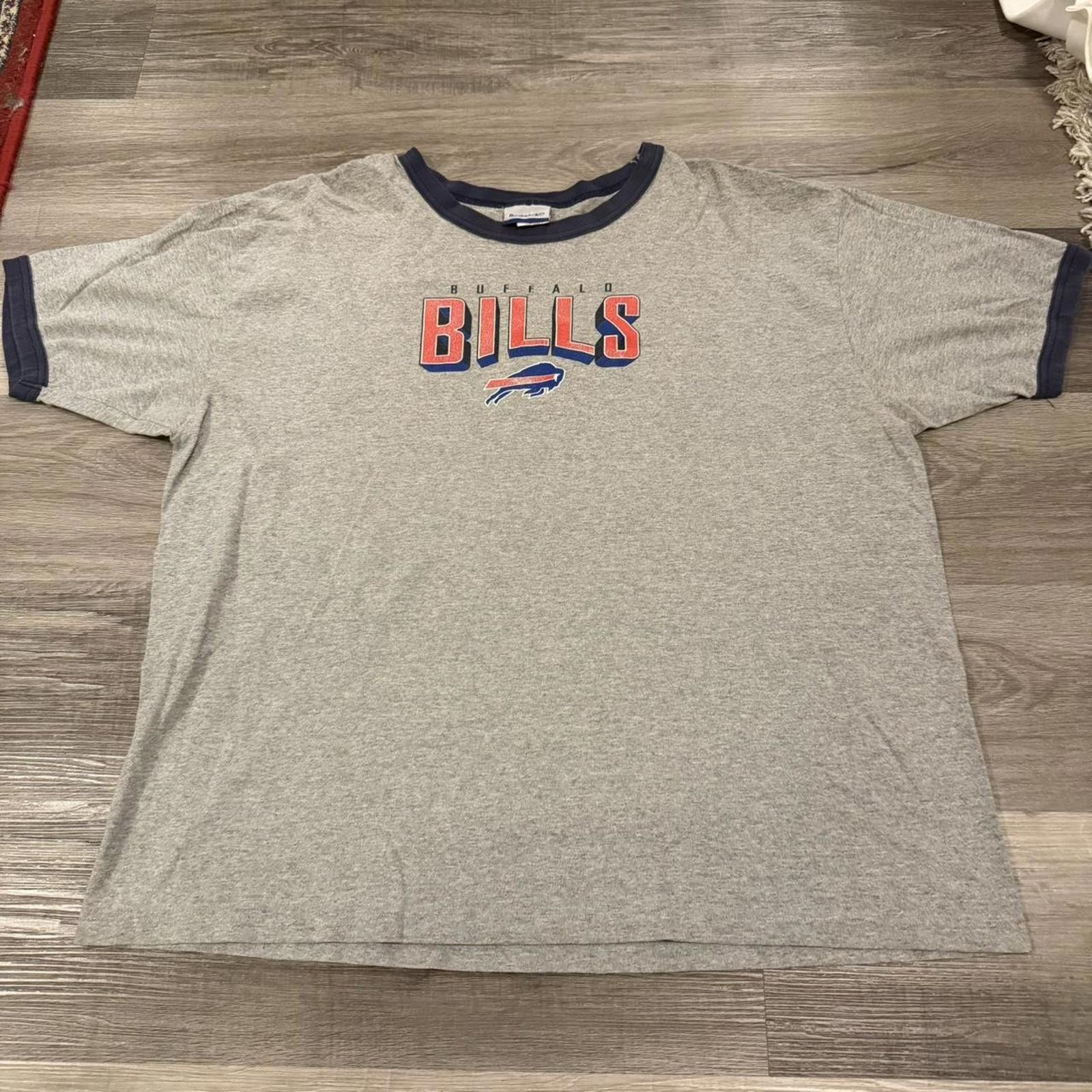Reebok Vintage buffalo bills Reebok ringer shirt 00s XXL Size US XXL / EU 58 / 5 - 3 Thumbnail