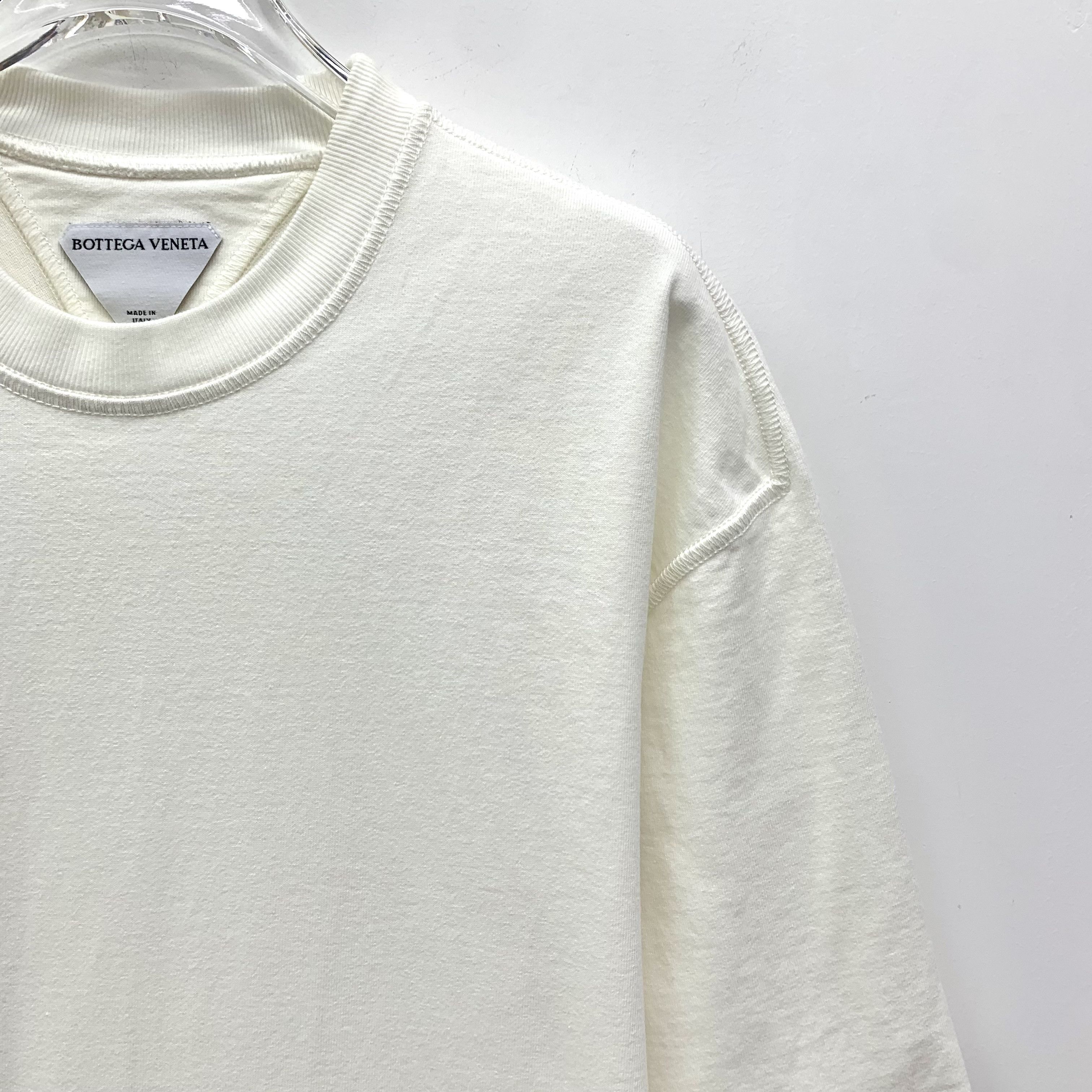 Bottega Veneta Bottega Veneta White Cotton T-Shirt Size S / US 4 / IT 40 - 6 Thumbnail