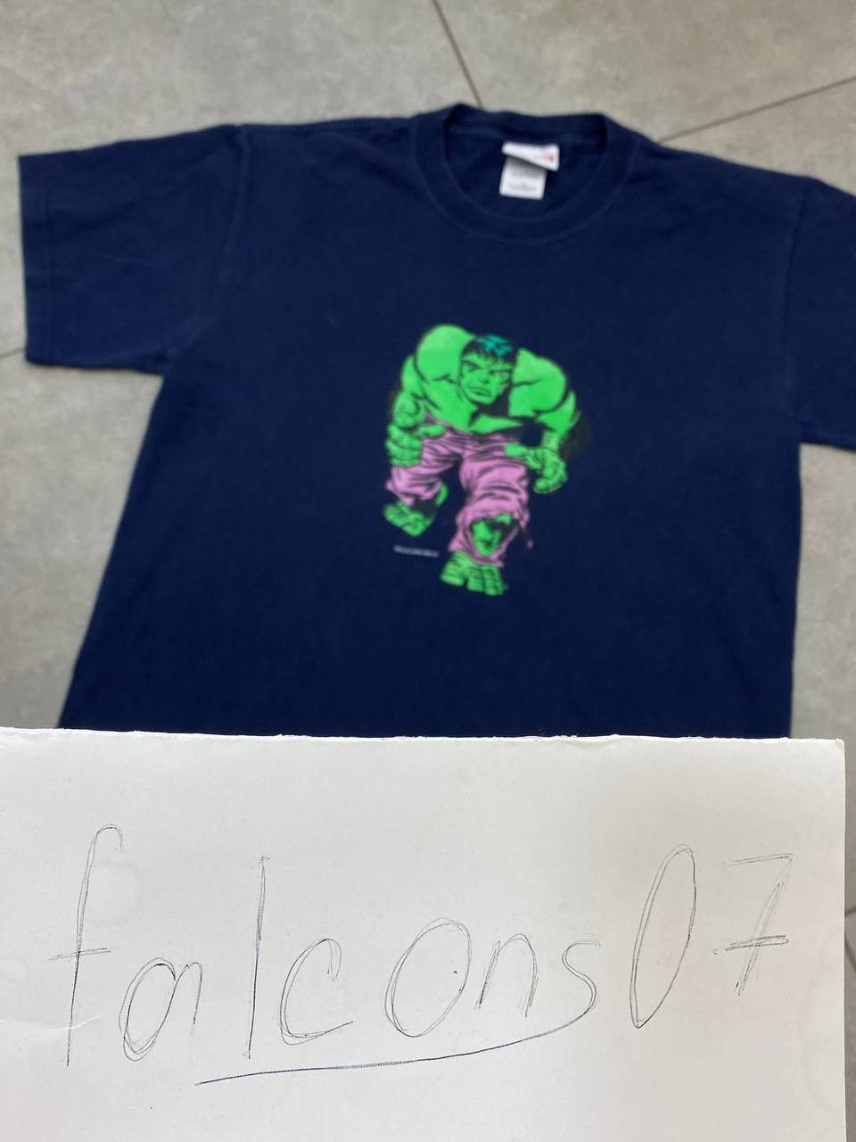 Marvel Comics Vintage Marvel 2002 Hulk Mr.Green Movie Promo T-Shirt Size US M / EU 48-50 / 2 - 3 Thumbnail