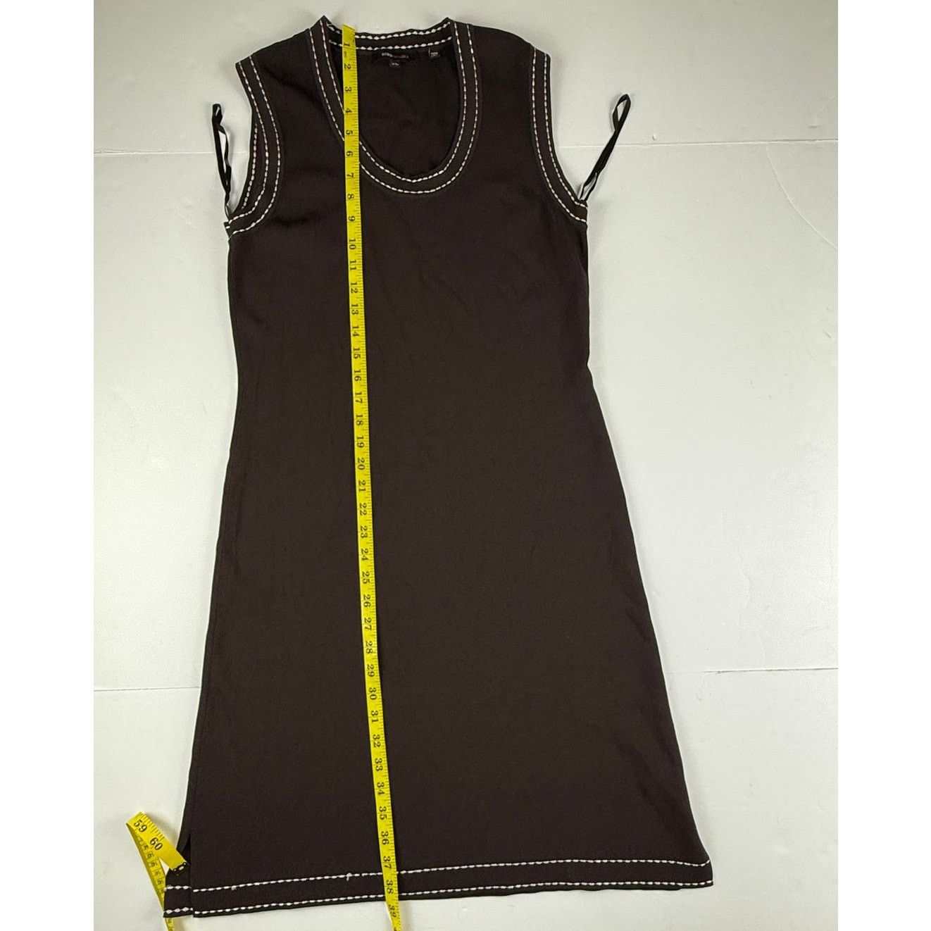 Bcbgmaxazria BCBGMAXAZRIA Dress and Cardigan Set - Brown - XL Size XL / US 12-14 / IT 48-50 - 8 Thumbnail