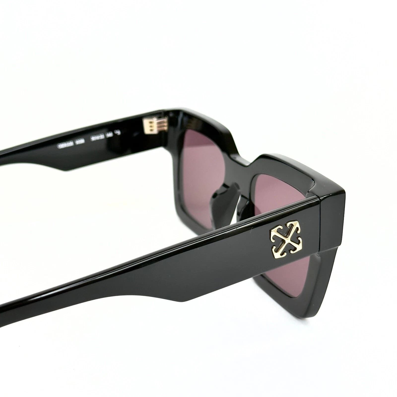 Off-White OFF-WHITE 13I OERI13I Black JACKSON Galvanized Sunglasses Size ONE SIZE - 3 Thumbnail
