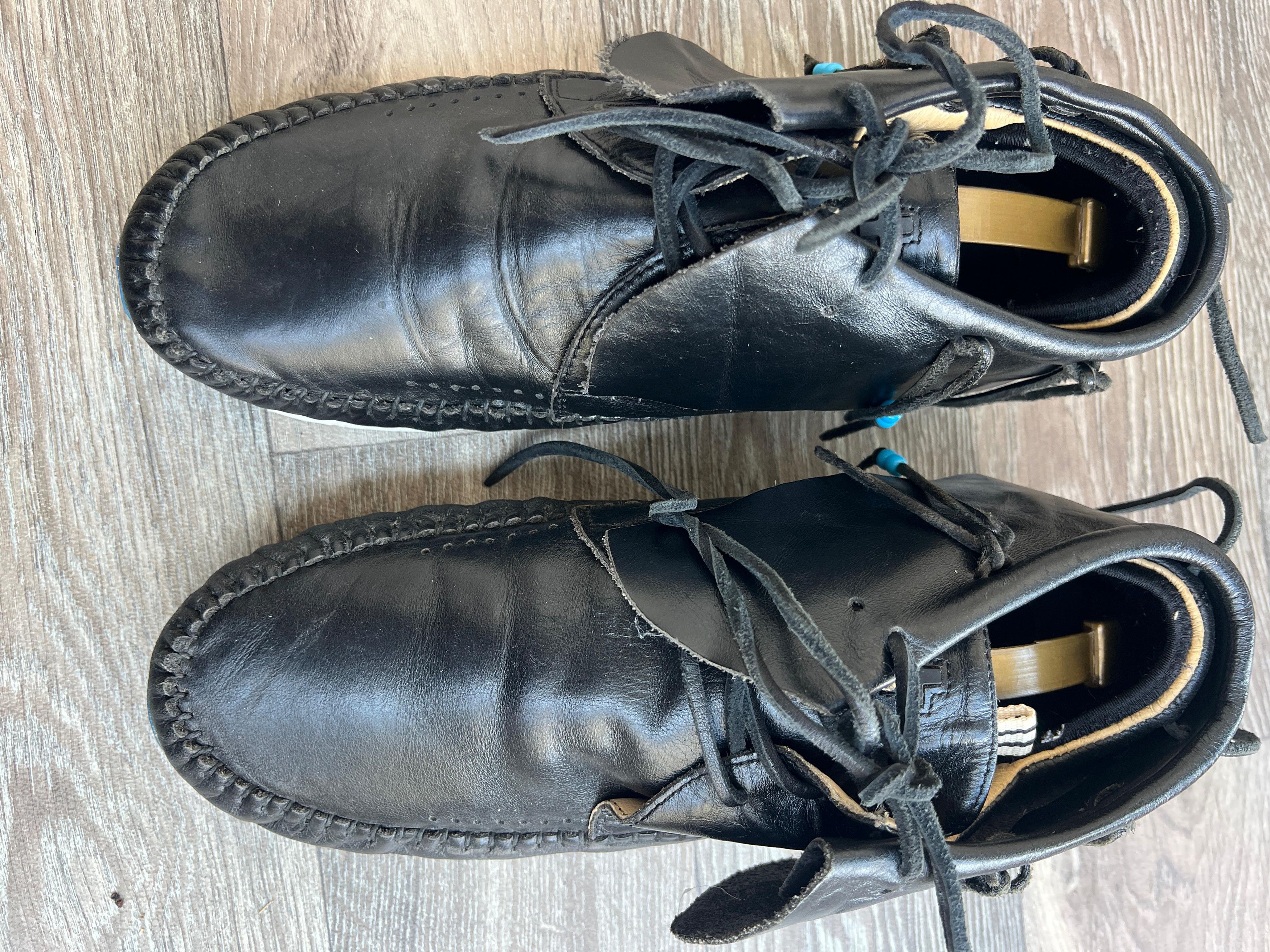 Visvim Visvim FBT Moccasin Black Leather Sneakers Sz US 11 Size US 11 / EU 44 - 3 Thumbnail