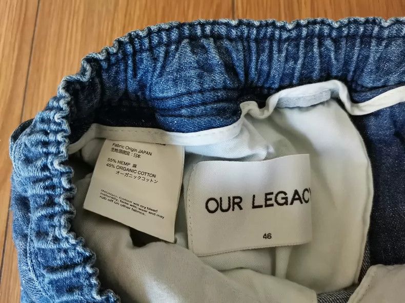 Our Legacy our legacy Indigo chambray shorts Size US 30 / EU 46 - 3 Thumbnail