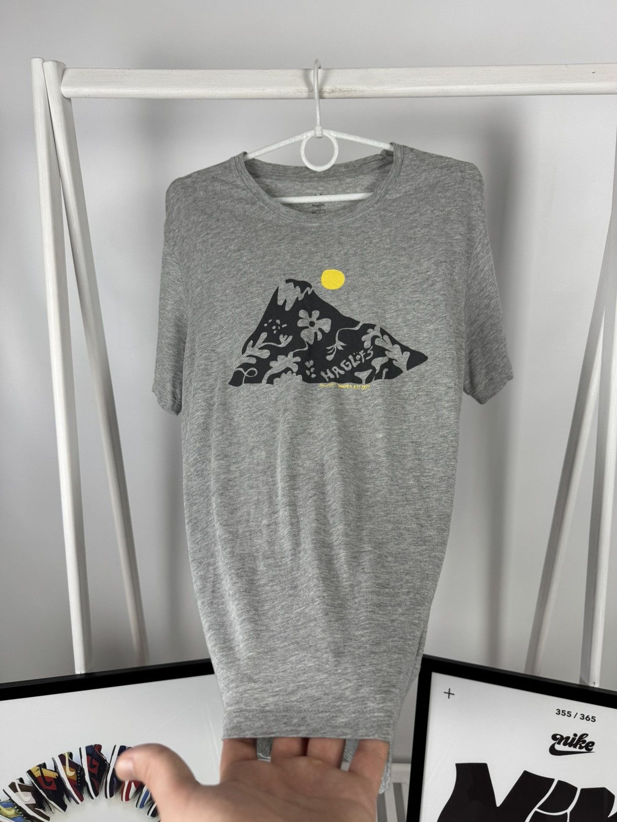 Haglofs Haglöfs Graphic Grey Tee M Size Size US M / EU 48-50 / 2 - 4 Thumbnail