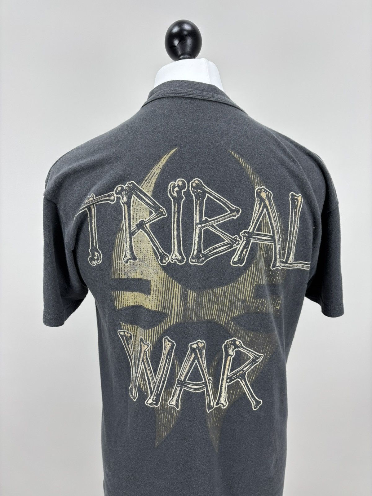 Designer × Vintage Mens vintage t shirt Soufly Tribal War Trashed Size M Size US M / EU 48-50 / 2 - 6 Thumbnail