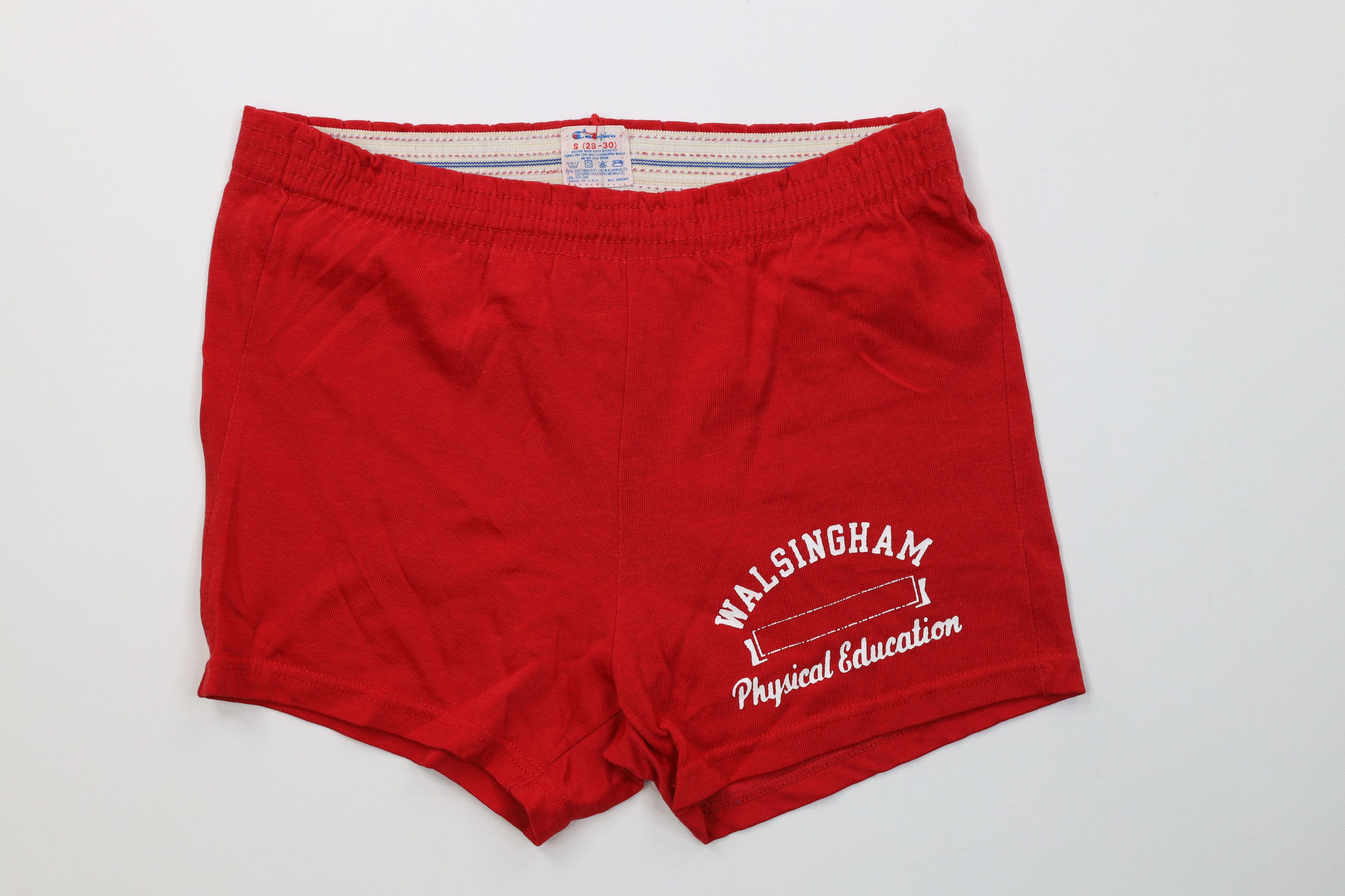 Champion AS IS Vintage 70s 80s Champion Physical Education Shorts USA Size US 30 / EU 46 - 1 Thumbnail