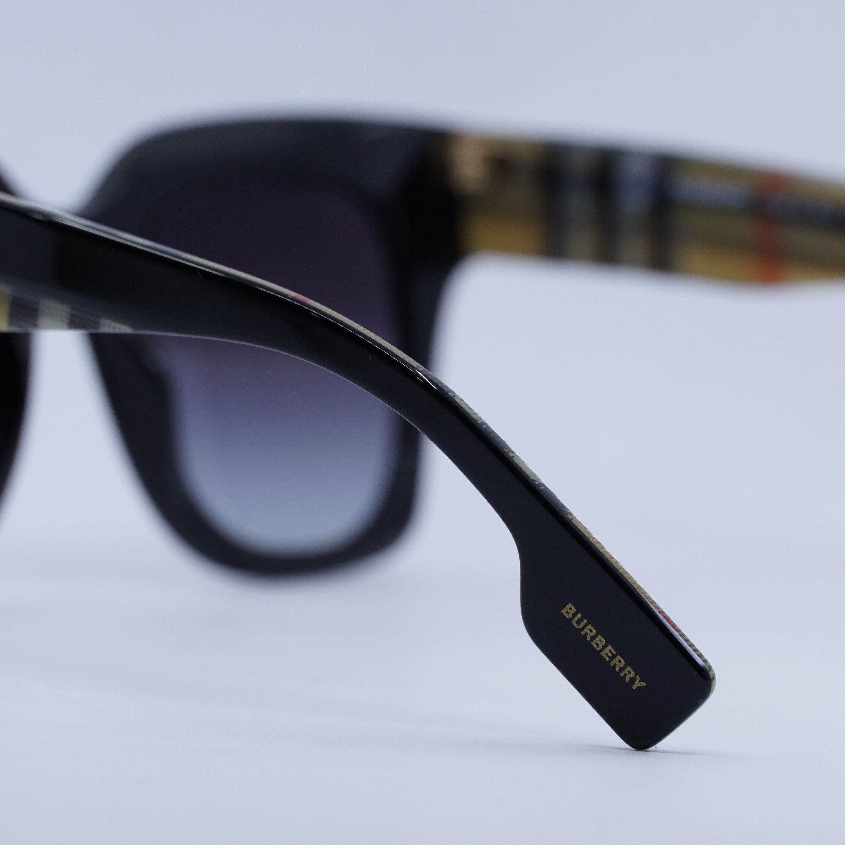 Burberry Burberry BE4364 39428G Women Sunglasses Black Square Frame Size ONE SIZE - 5 Thumbnail