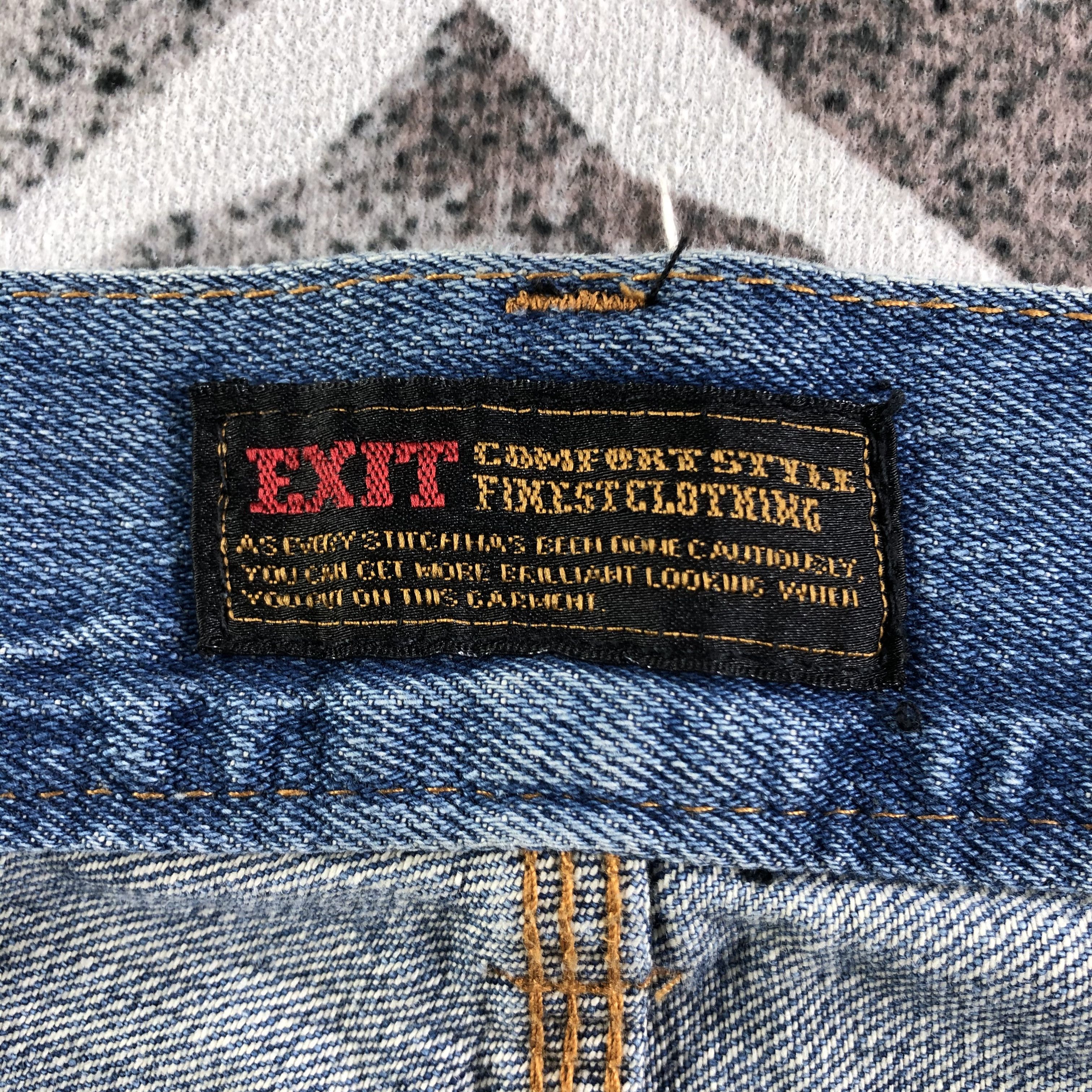 Japanese Brand Vintage Japanese Punk Jeans Spike Denim KJ2564 Size US 31 - 7 Thumbnail