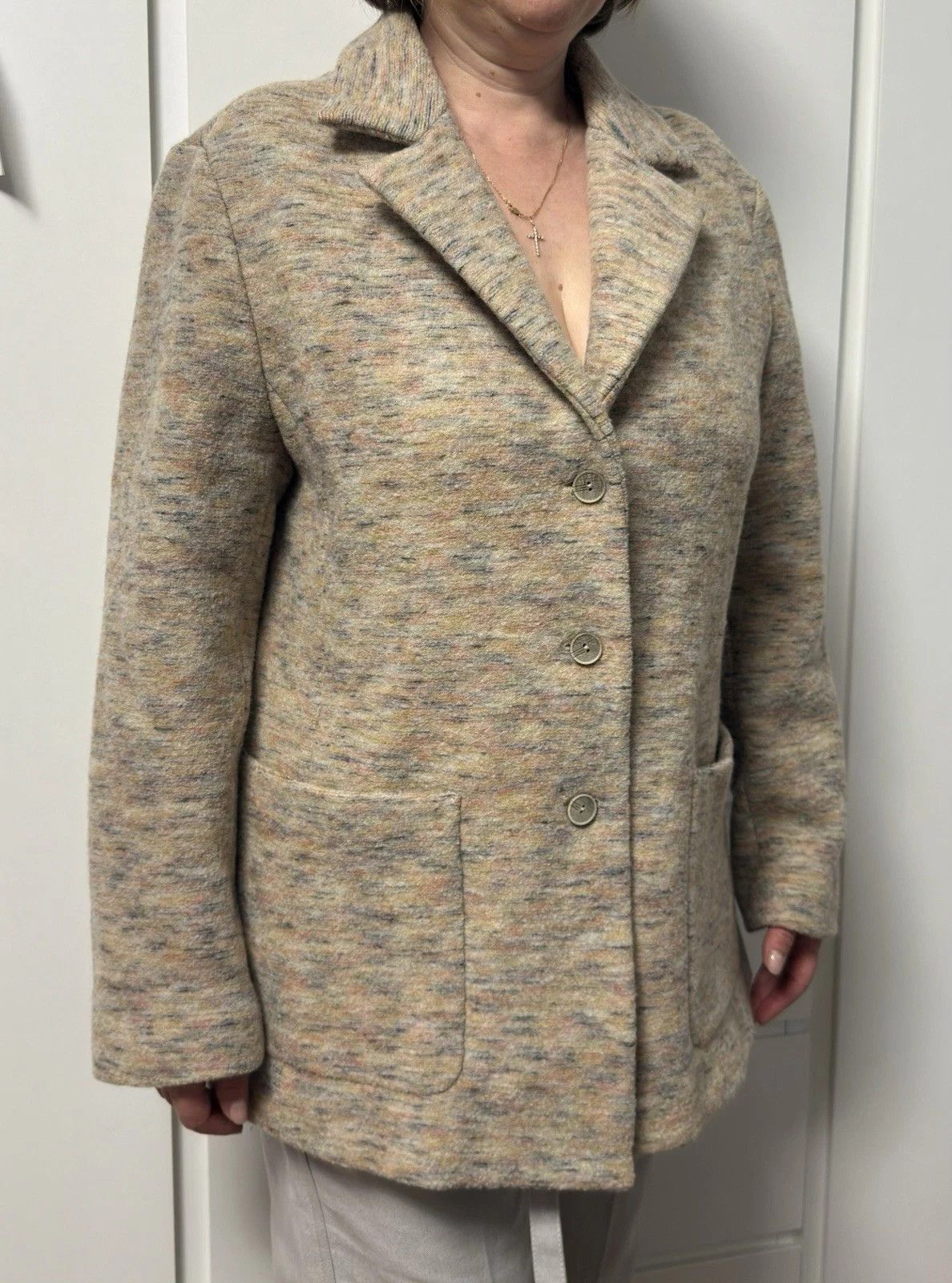 Missoni DDP Missoni Women’s Wool Multicolor Coat Jacket Size 48 Size XL / US 12-14 / IT 48-50 - 5 Thumbnail
