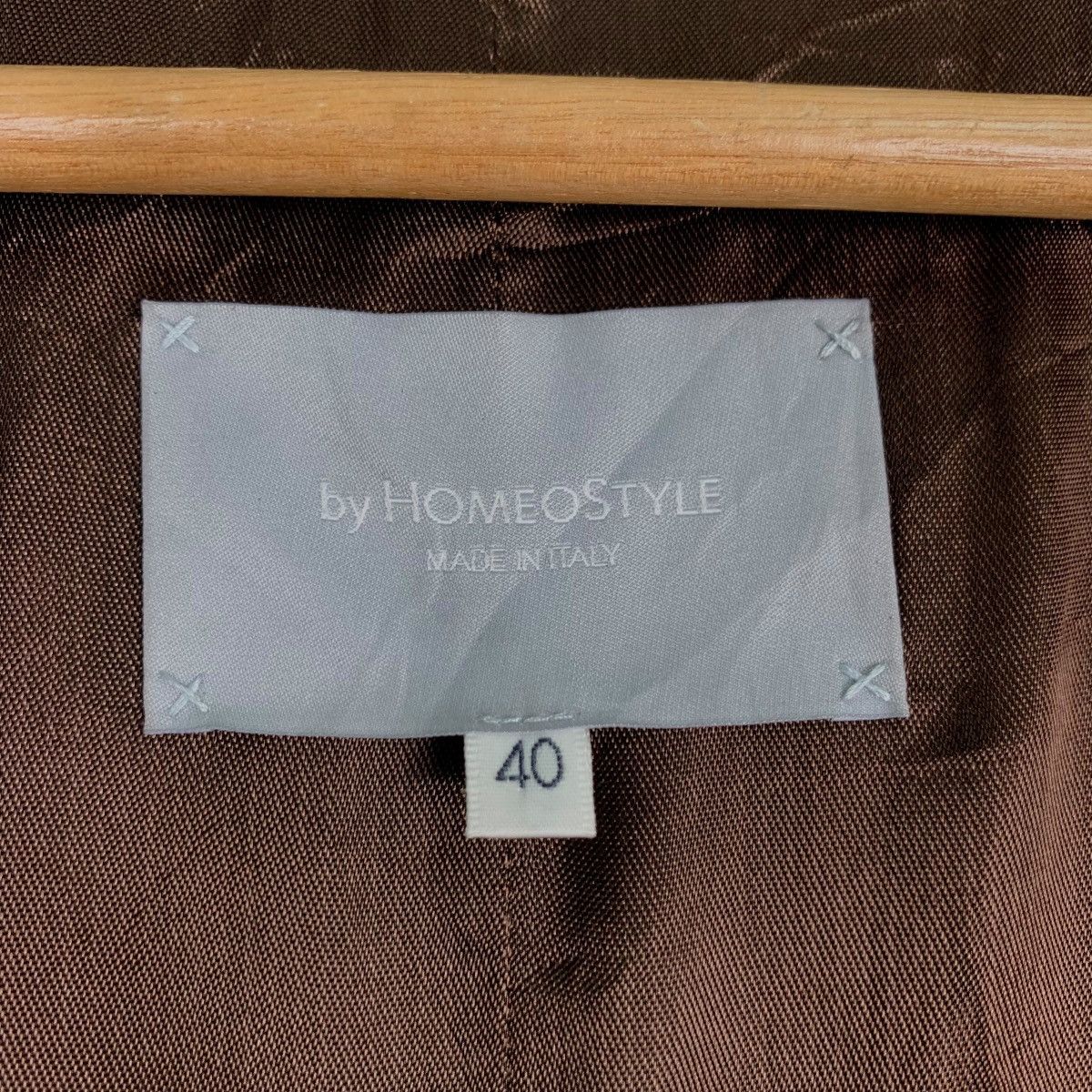 Vintage HOMEOSTYLE Suede Leather Mesh 3Q Sleeve Jacket #0367-C17 Size S / US 4 / IT 40 - 14 Thumbnail