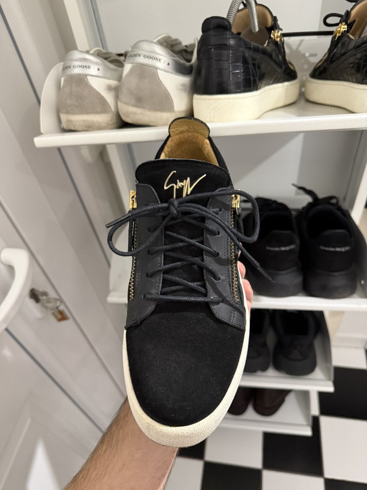 Giuseppe Zanotti Giuseppe Zanotti Frankie Low Top sneakers Size US 8.5 / EU 41-42 - 9 Thumbnail