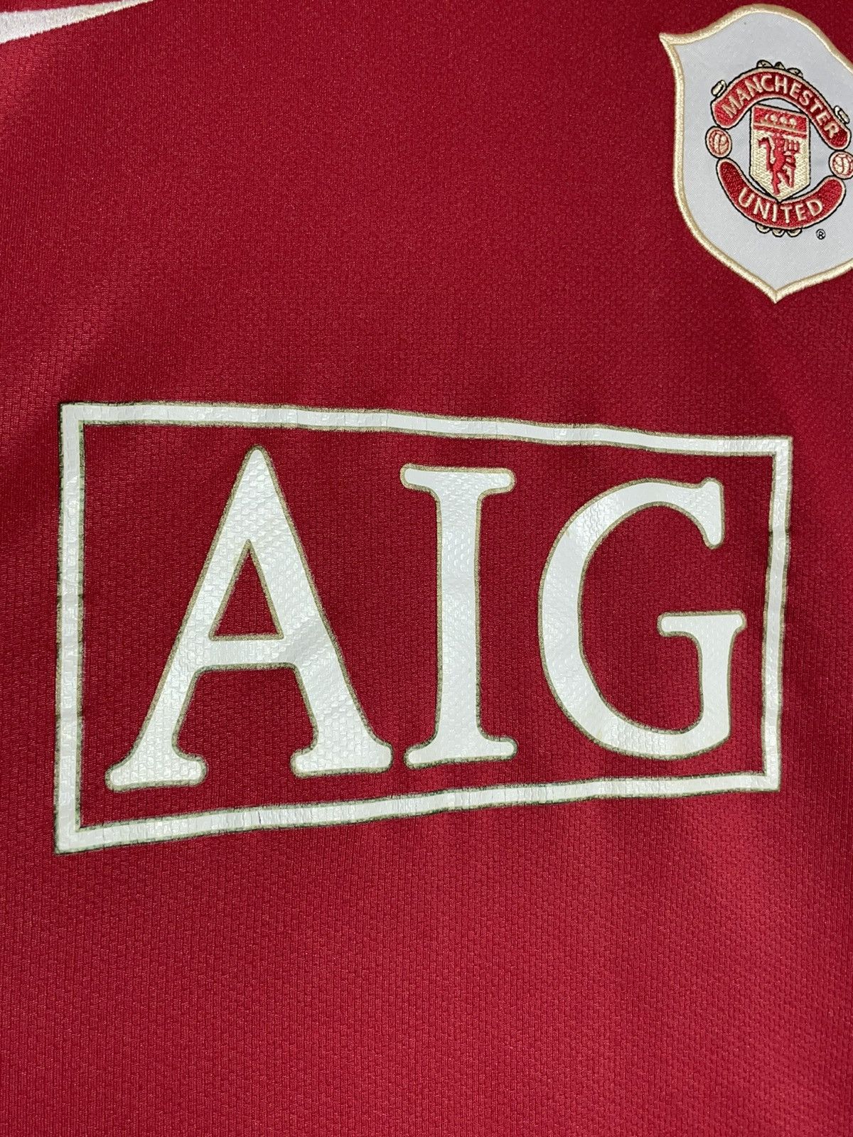 Nike × Vintage #11 Giggs Manchester United 2006/07 Home Y2k Football Shirt Size US XL / EU 56 / 4 - 7 Thumbnail