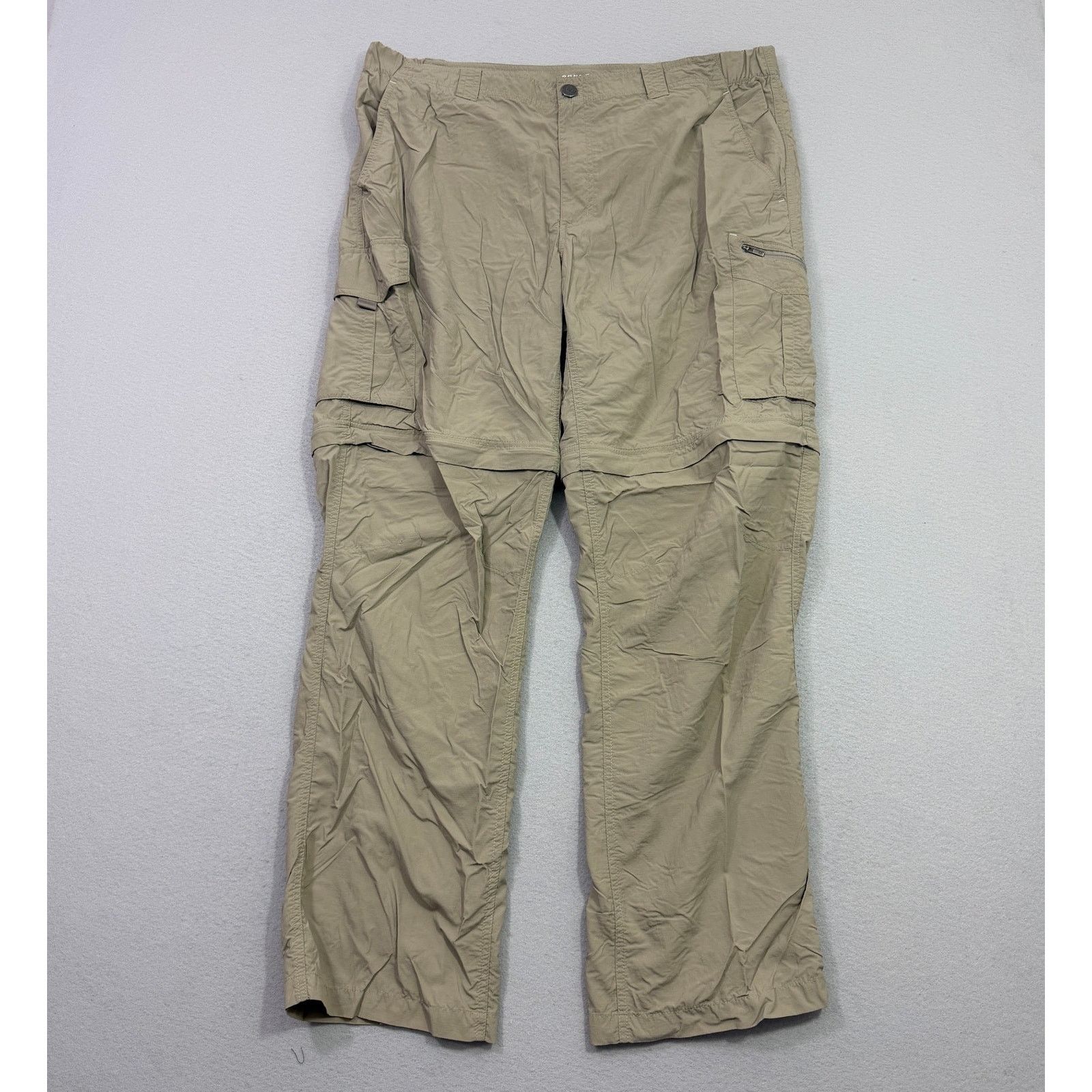 Columbia Columbia Convertible Cargo Pants Mens 40x32 Tan Khaki Hiking Size US 40 / EU 56 - 1 Thumbnail