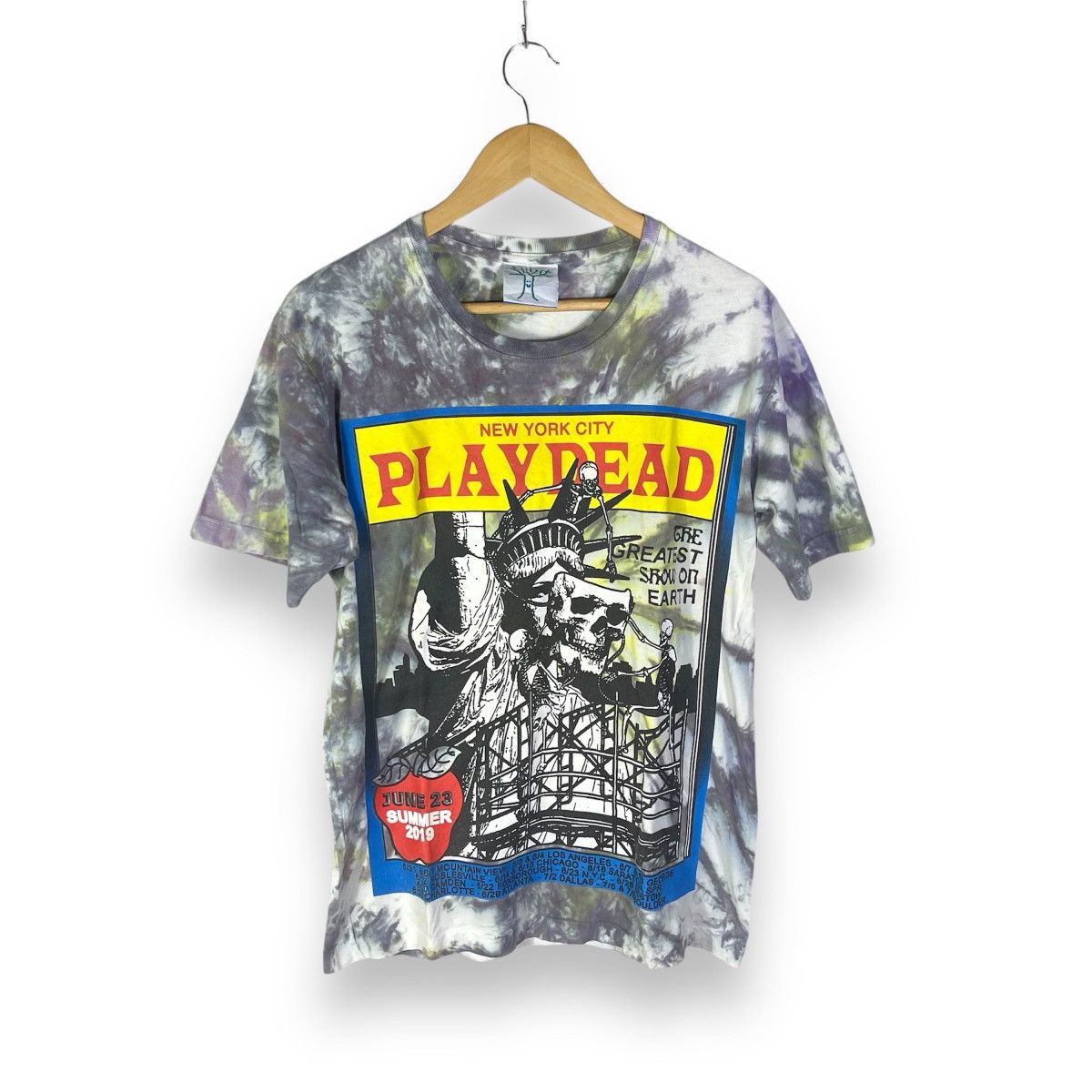Online Ceramics Online Ceramics NYC Play Dead Skull Tee Size US M / EU 48-50 / 2 - 1 Thumbnail