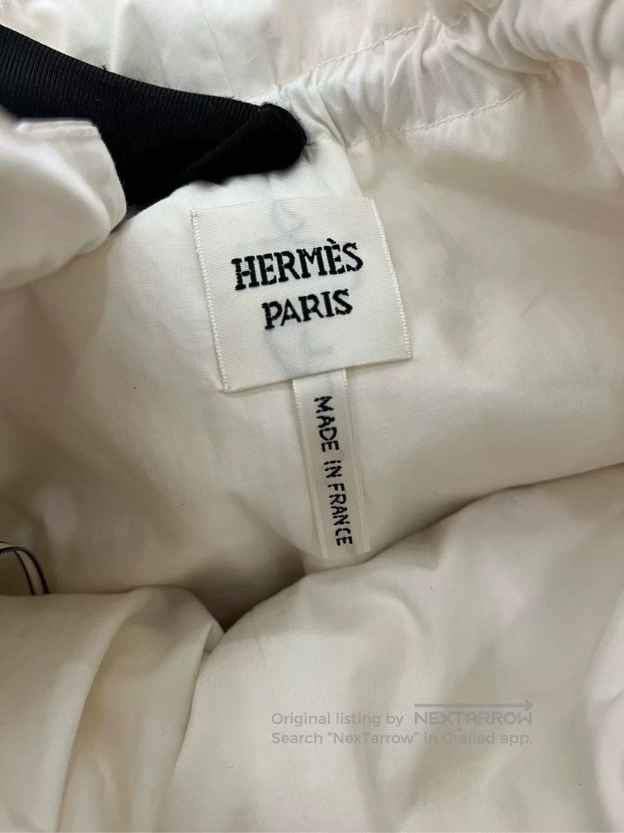 Hermes Hermes White Leather Shorts 34. Size US 34 / EU 50 - 3 Thumbnail