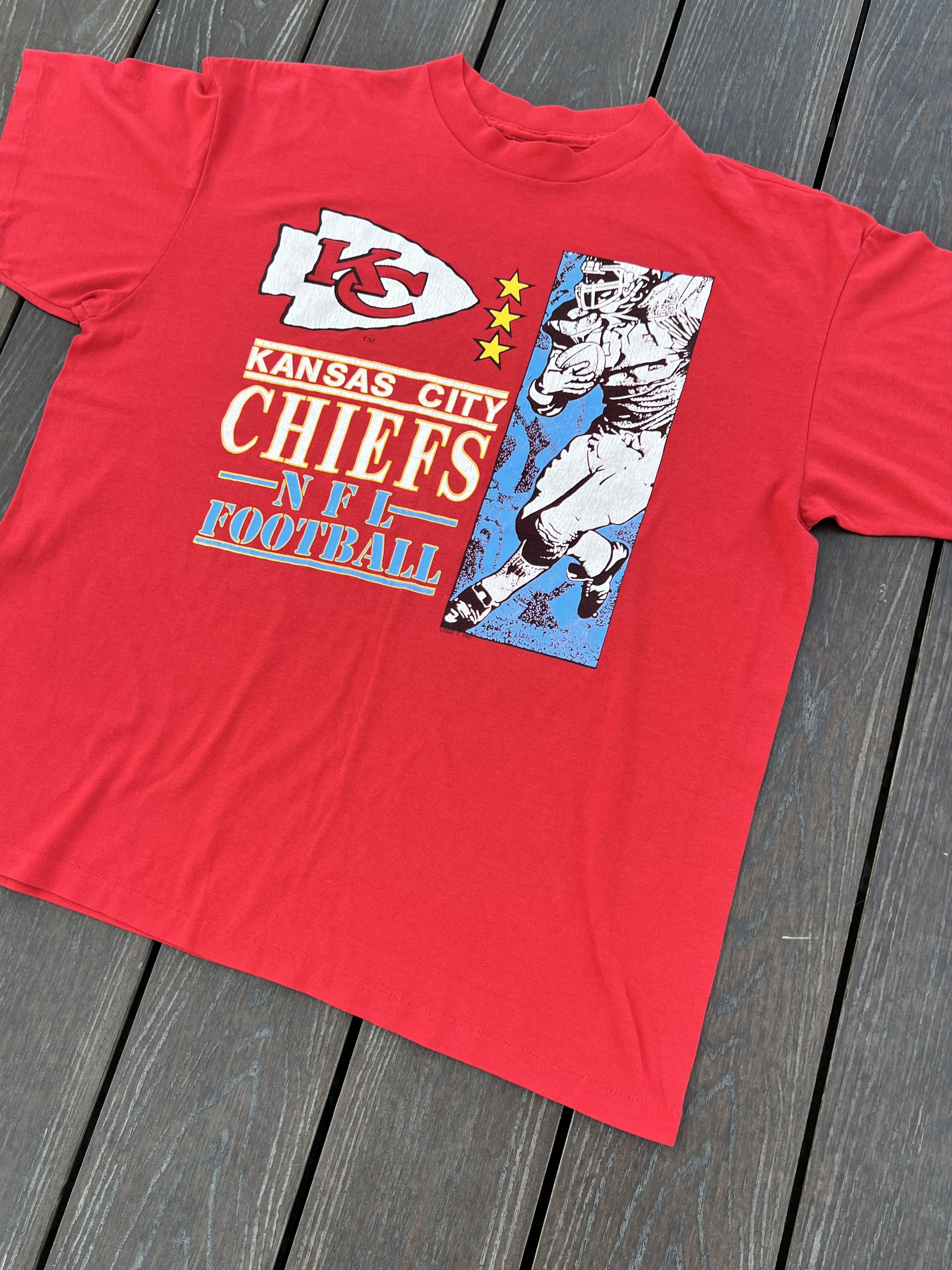 NFL Vintage kansas City Chiefs T-shirt Nfl Size US XL / EU 56 / 4 - 4 Thumbnail
