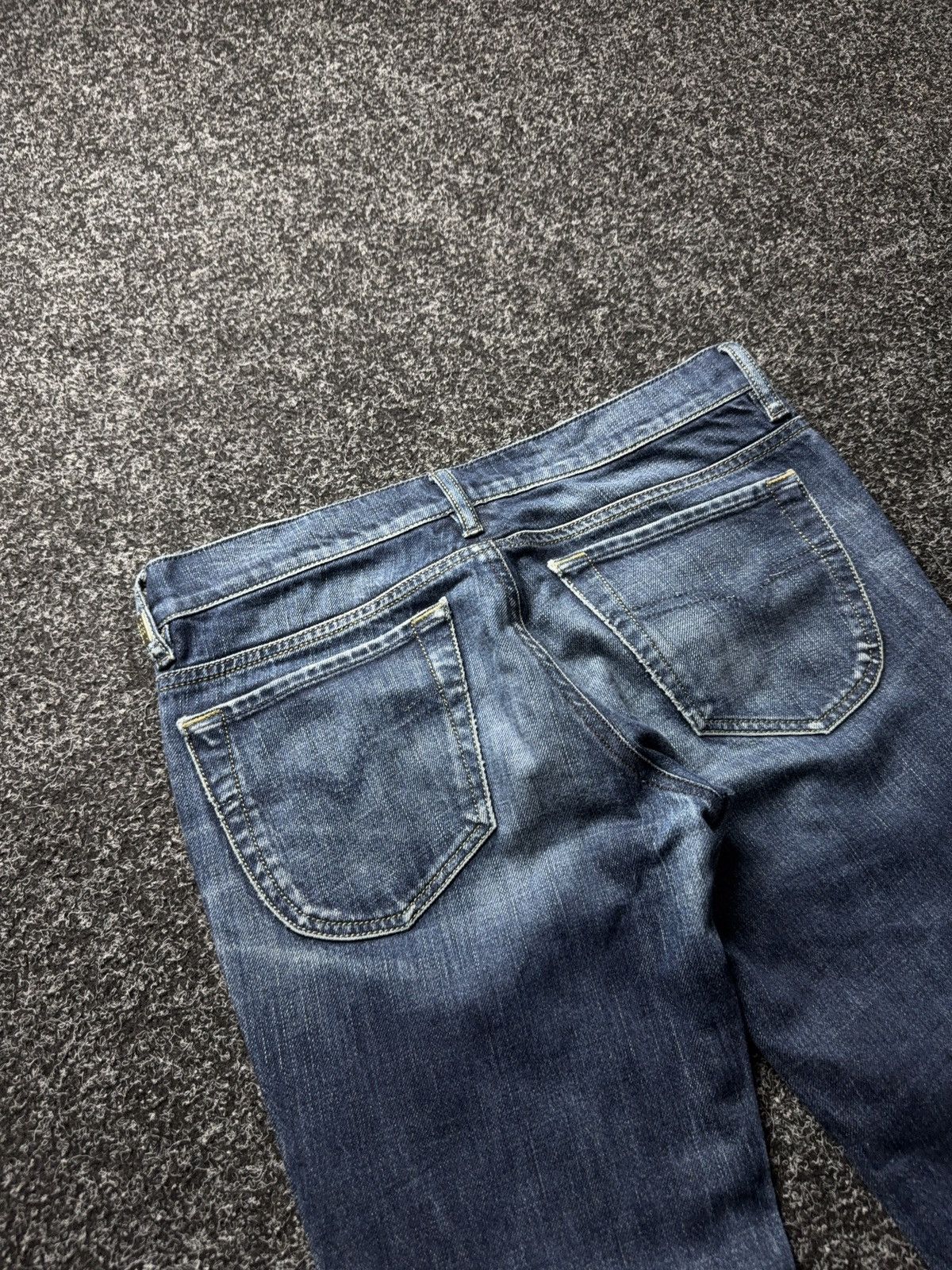Diesel Luxury 00s Diesel LIV Jeans Distressed Y2K Wash Denim Size 30" / US 8 / IT 44 - 16 Thumbnail