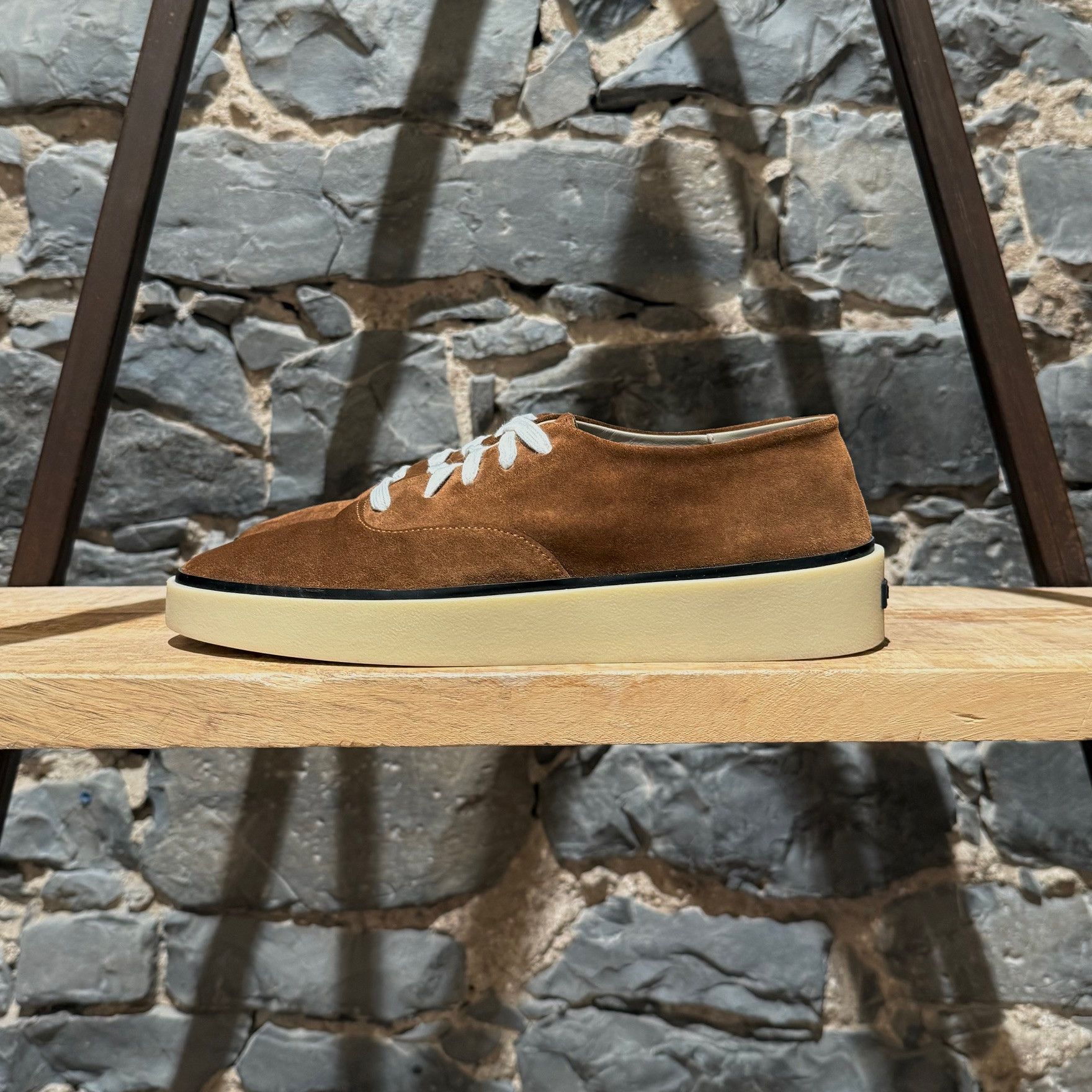 Ermenegildo Zegna × Fear of God Fear of God x Ermenegildo Zegna Brown Suede Sneakers Size US 8 / EU 41 - 6 Thumbnail