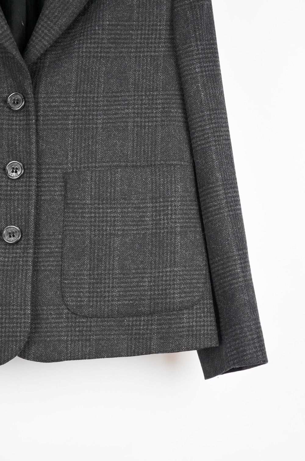 See by Chloe SEE BY CHLOÉ Glen Plaid Tailored Wool Jacket - M Size L / US 10 / IT 46 - 5 Thumbnail