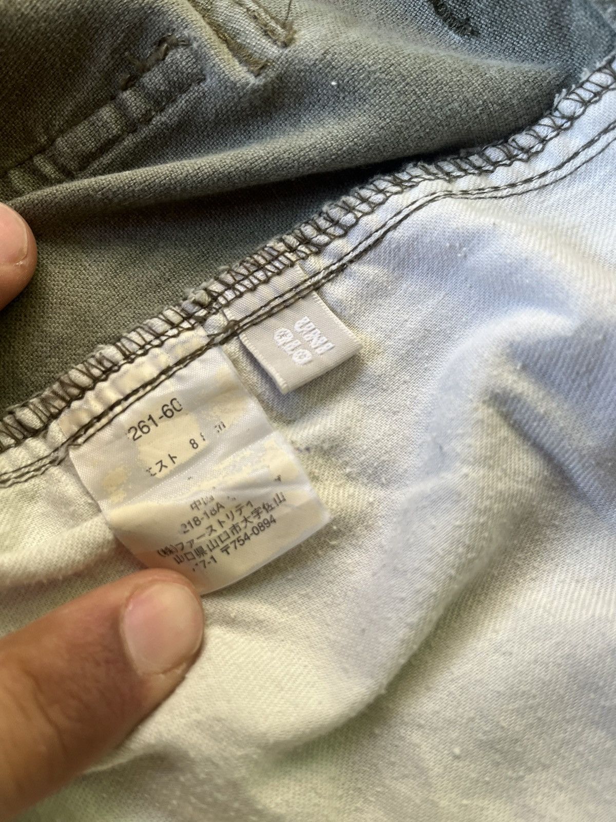 Uniqlo Uniqlo olive/green cargo pants Size US 35 - 5 Thumbnail