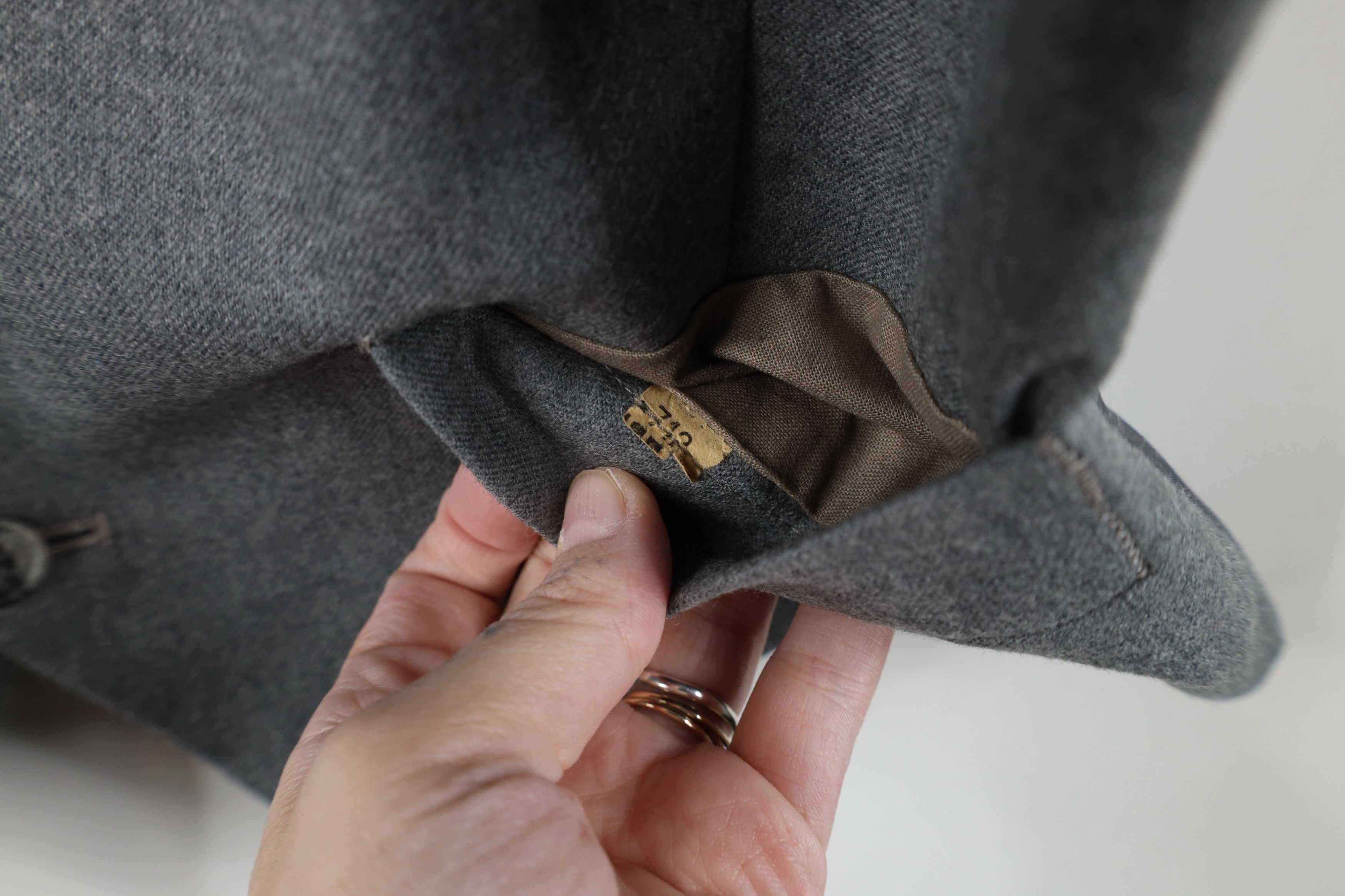Vintage Vintage 60s 70s Streetwear Buckle Back Suit Vest Jacket Gray Size US M / EU 48-50 / 2 - 8 Thumbnail