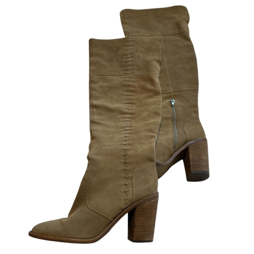 Vince Camuto Vince Camuto Boots Women 10 Khaki Tan Morra Over The Knee Size US 10 / IT 40 - 2 Thumbnail