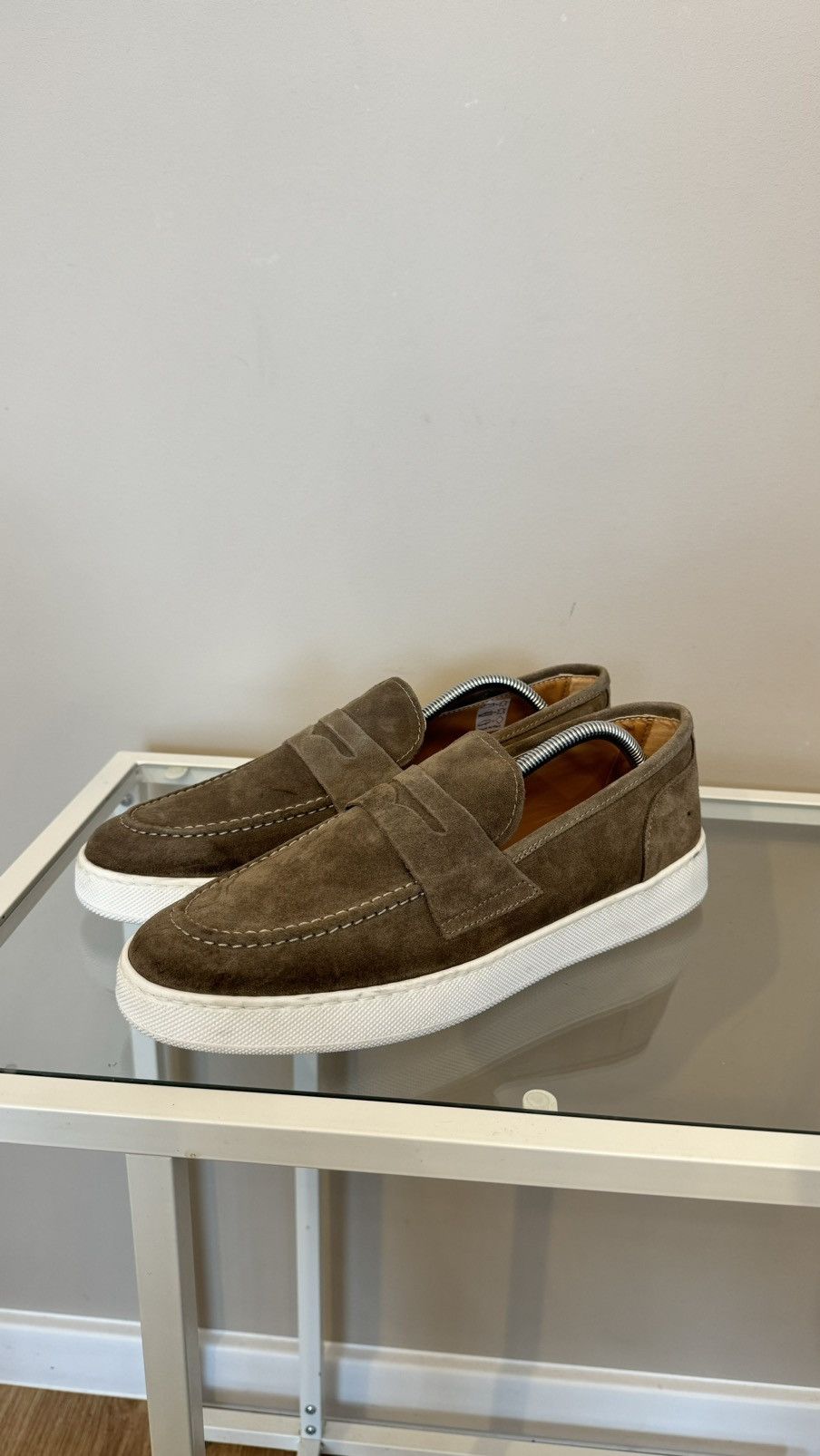 Genuine Leather × Vintage Max Martini Milano loafers leather suede made in Italy Size US 11 / EU 44 - 3 Thumbnail