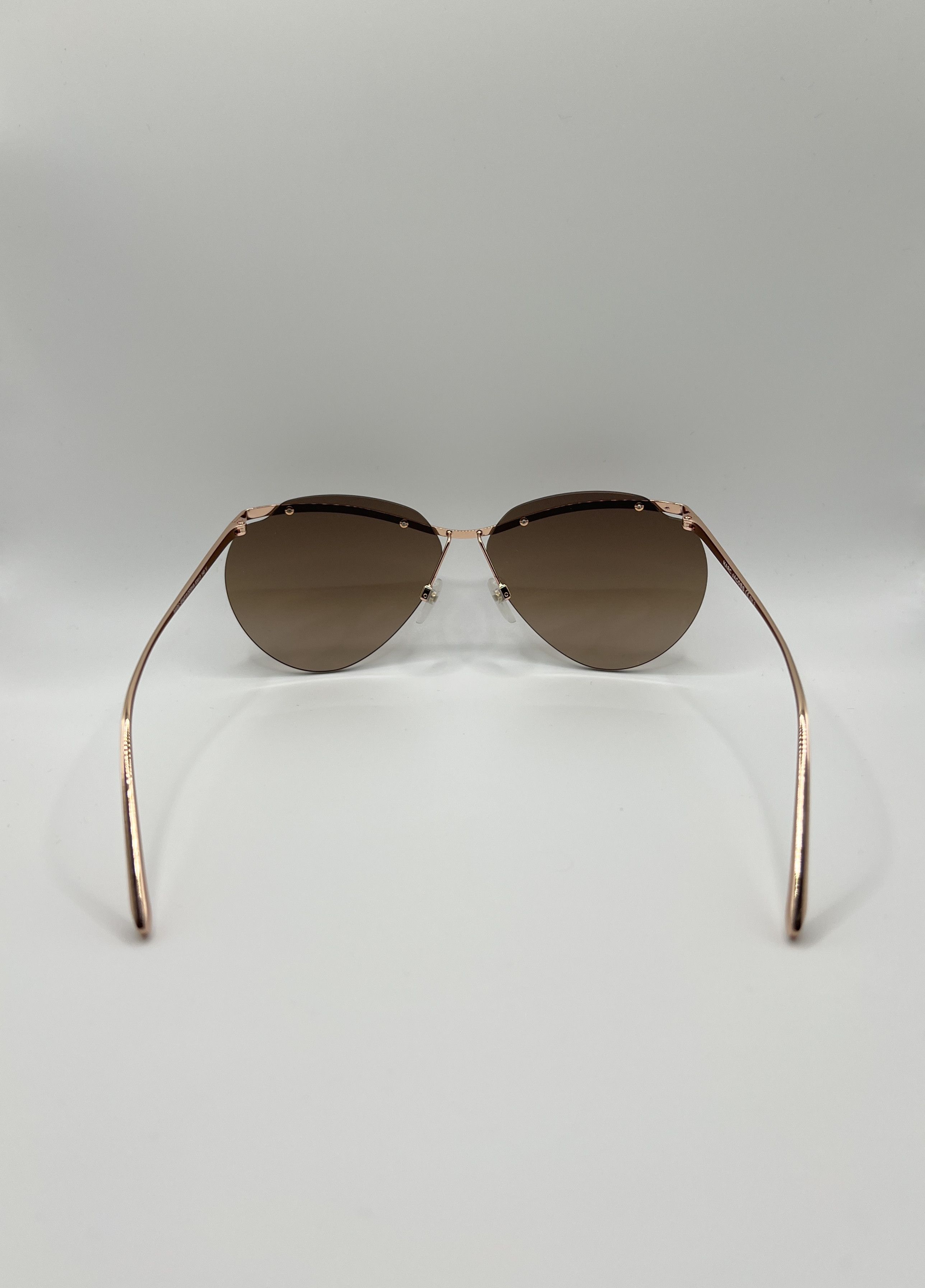 Marc Jacobs Marc Jacobs 454/F/S Gold Copper Aviator Woman Sunglasses Size ONE SIZE - 3 Thumbnail