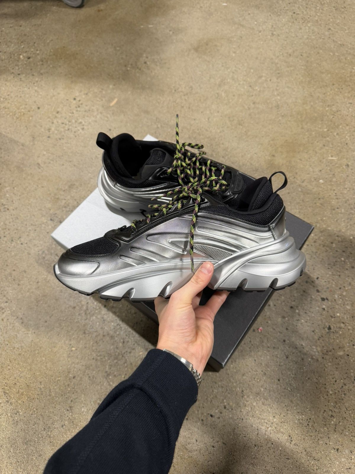 Dior Dior x Lewis Hamilton B44 Blade Sneaker NEW 1650$ Size US 11 / EU 44 - 4 Thumbnail