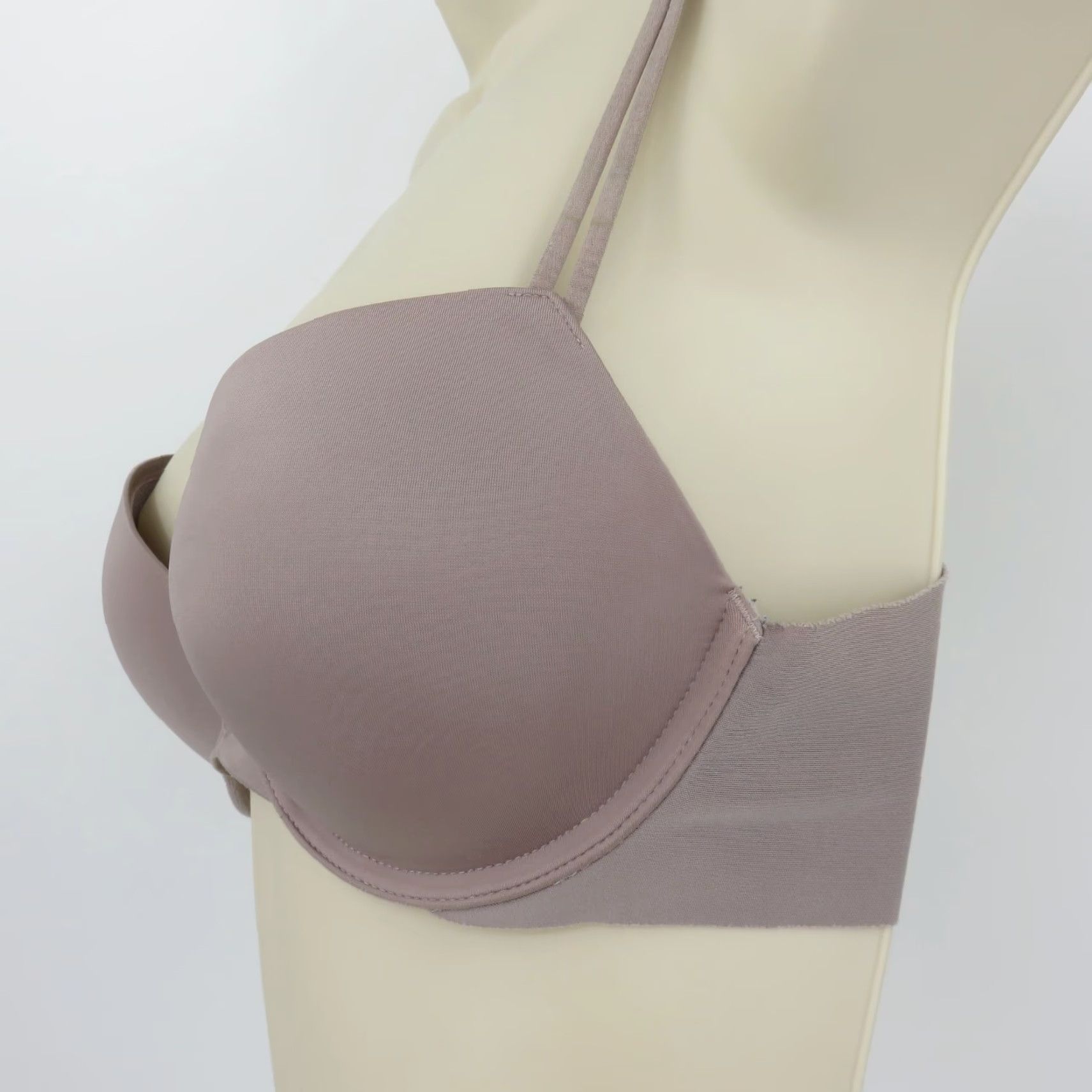 Victoria's Secret Victoria's Secret Bra 34B Push Up Underwire Padded Purple Gray Rhinestone Charm Womens B Cup Size ONE SIZE - 7 Thumbnail