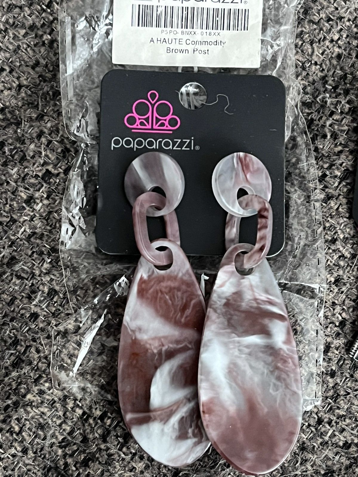 Other NWT Lot 6 pairs Paparazzi dangle drop Earrings Size ONE SIZE - 6 Thumbnail