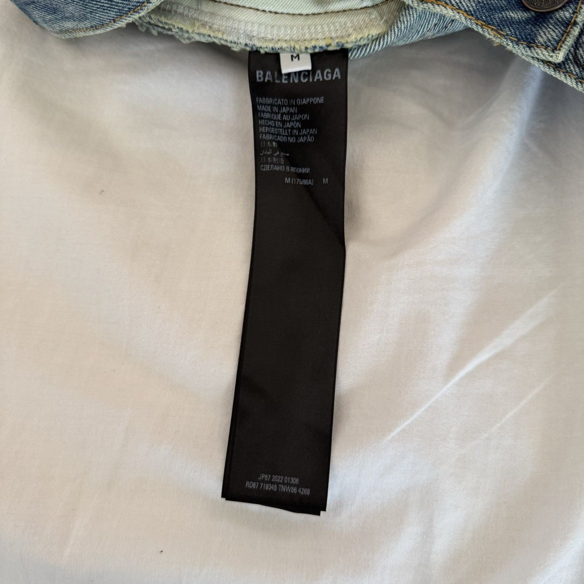 Balenciaga RUNWAY RHINESTONE JEANS Size US 32 / EU 48 - 5 Thumbnail