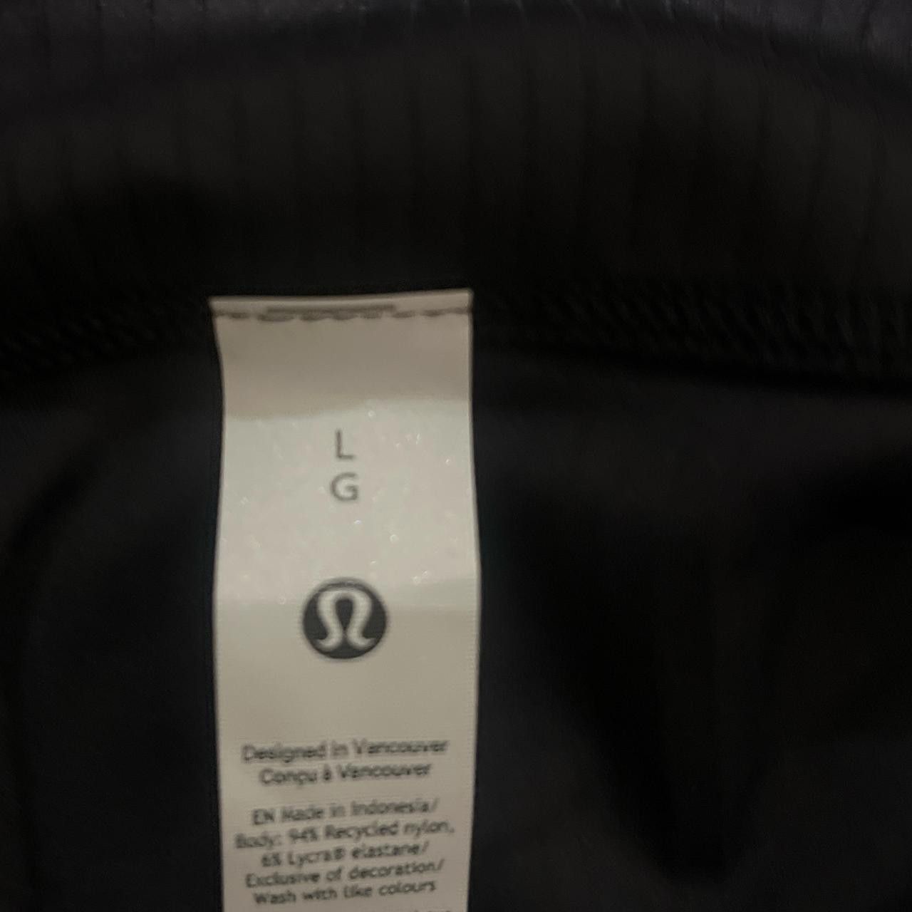 Lululemon Lululemon Women's Black Other-top Size L / US 10 / IT 46 - 4 Thumbnail