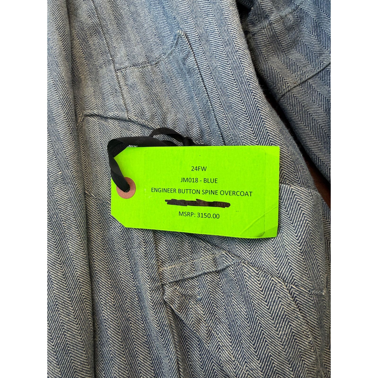 Greg Lauren Greg Lauren Engineer Button Spine Overcoat Size US L / EU 52-54 / 3 - 9 Thumbnail
